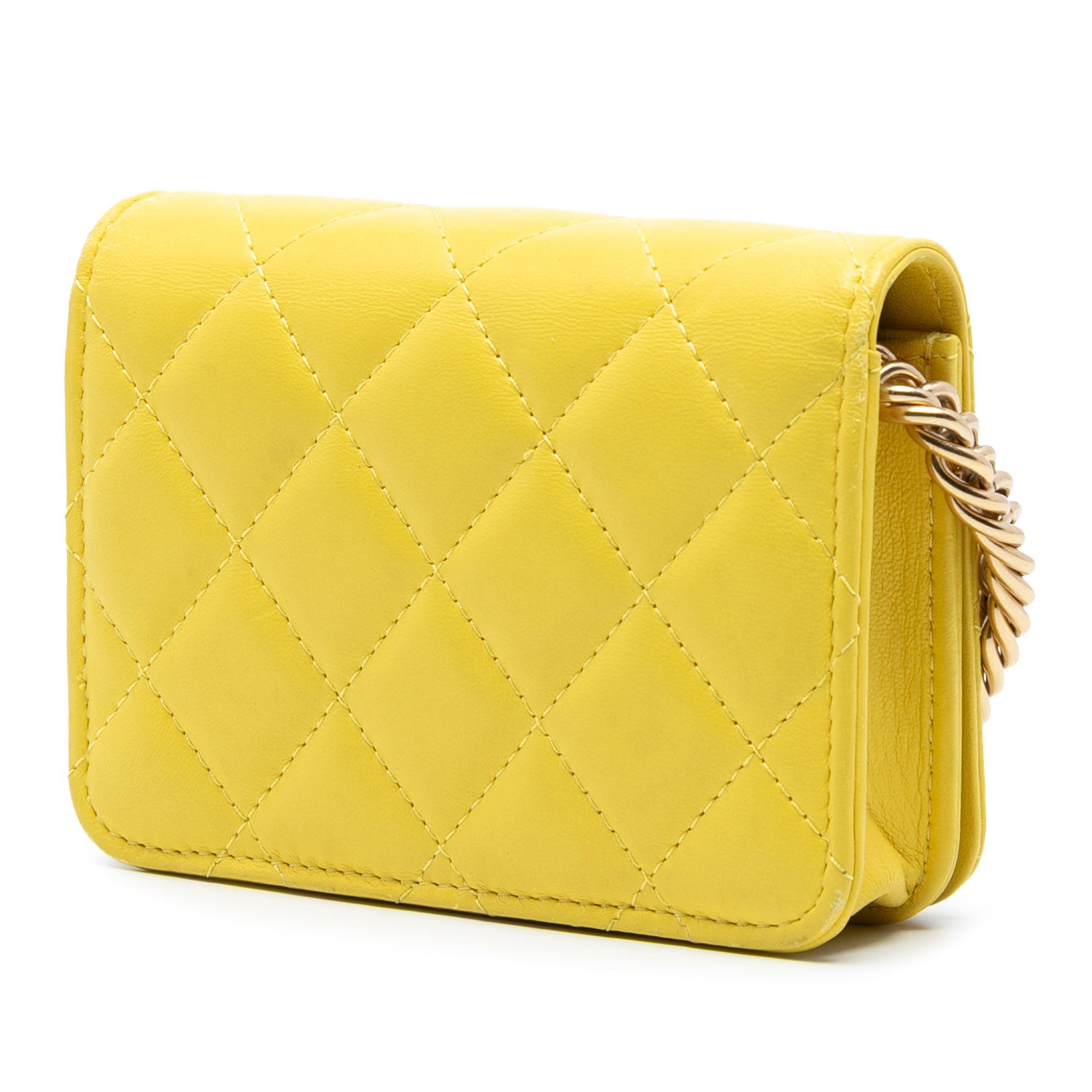 Chanel Chanel Mini CC Quilted Lambskin Chain with Charms Single Flap Size ONE SIZE - 2 Thumbnail