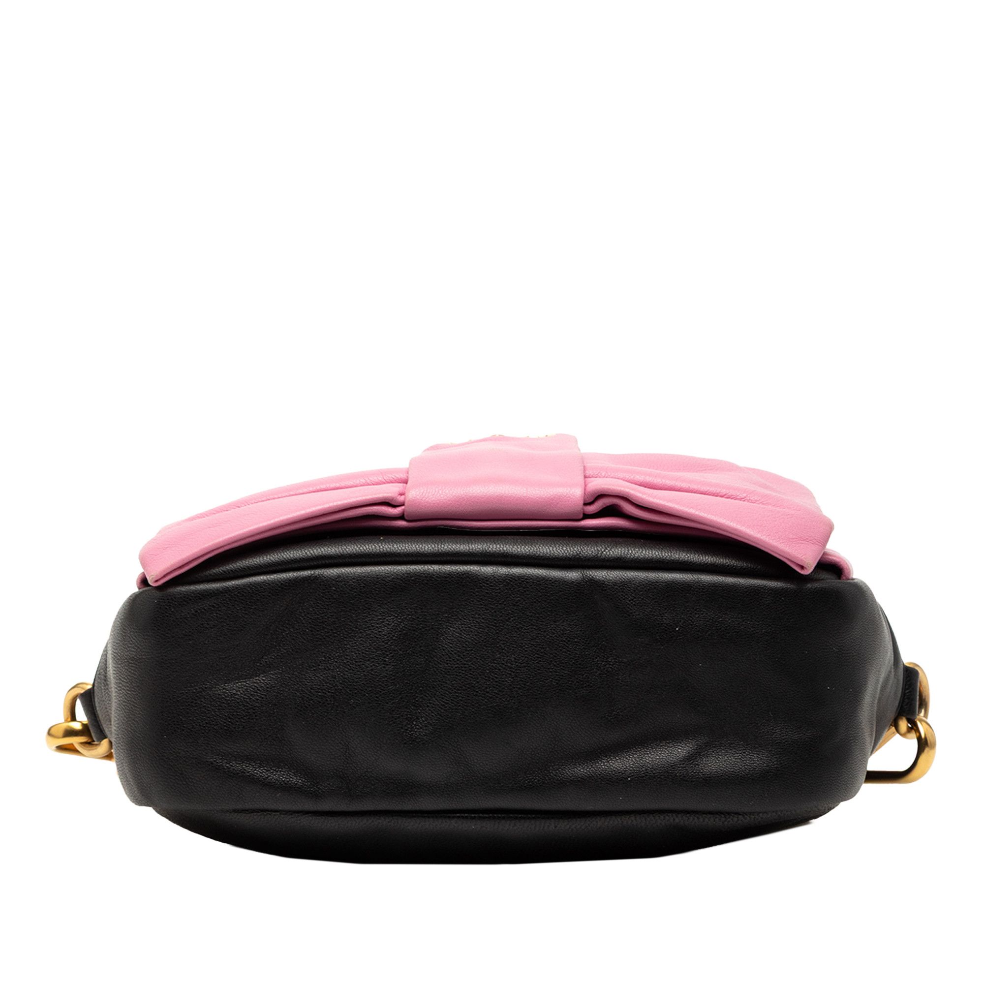 Prada Prada Nappa Fiocco Bow Crossbody Size ONE SIZE - 3 Thumbnail
