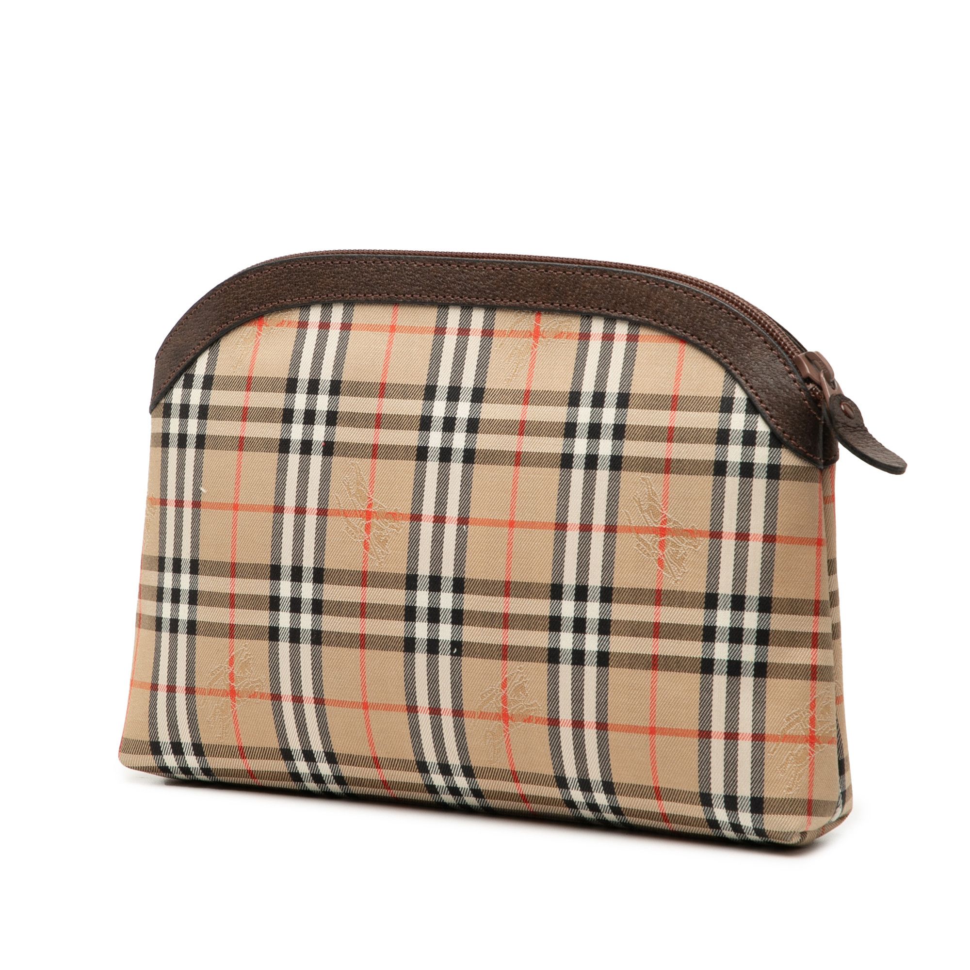 Burberry Burberry Haymarket Check Canvas Clutch Size ONE SIZE - 2 Thumbnail