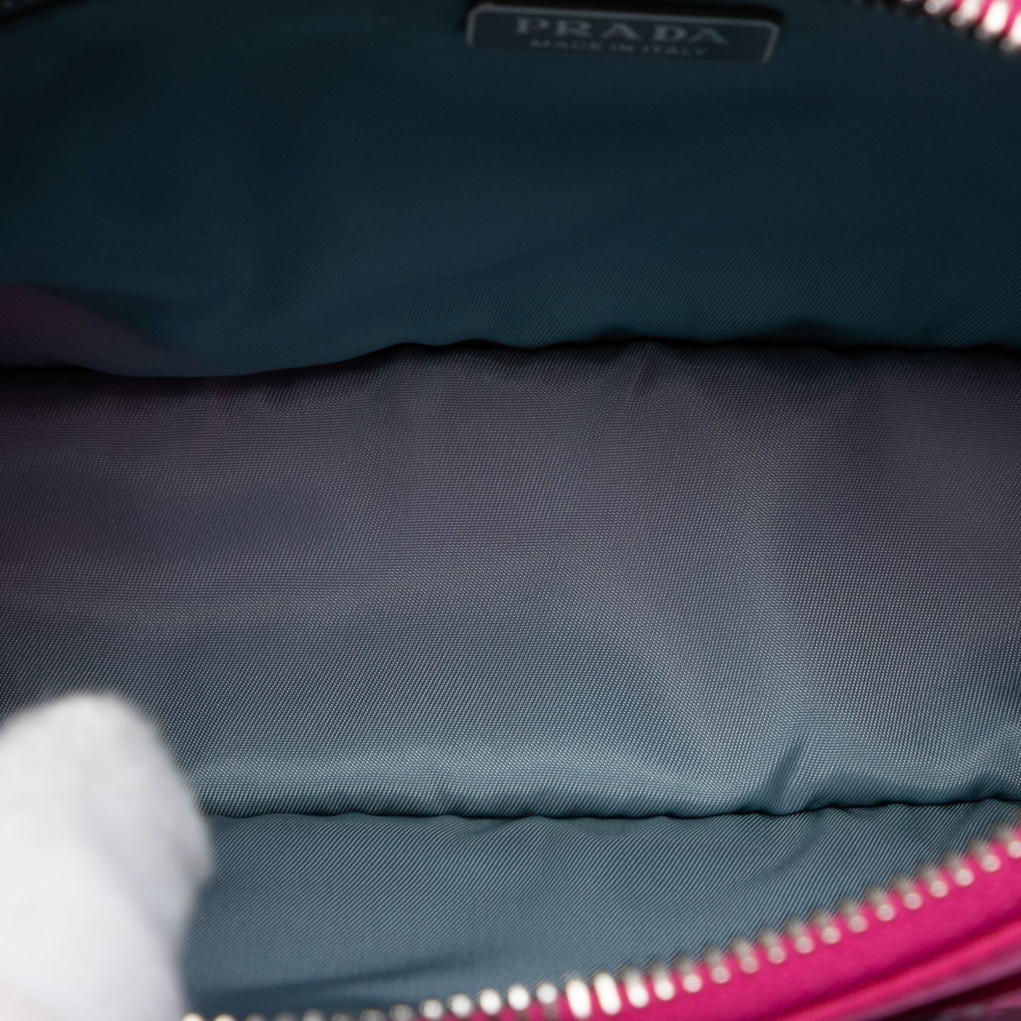 Prada Prada Tessuto Studded Etiquette Shoulder Bag Size ONE SIZE - 4 Thumbnail