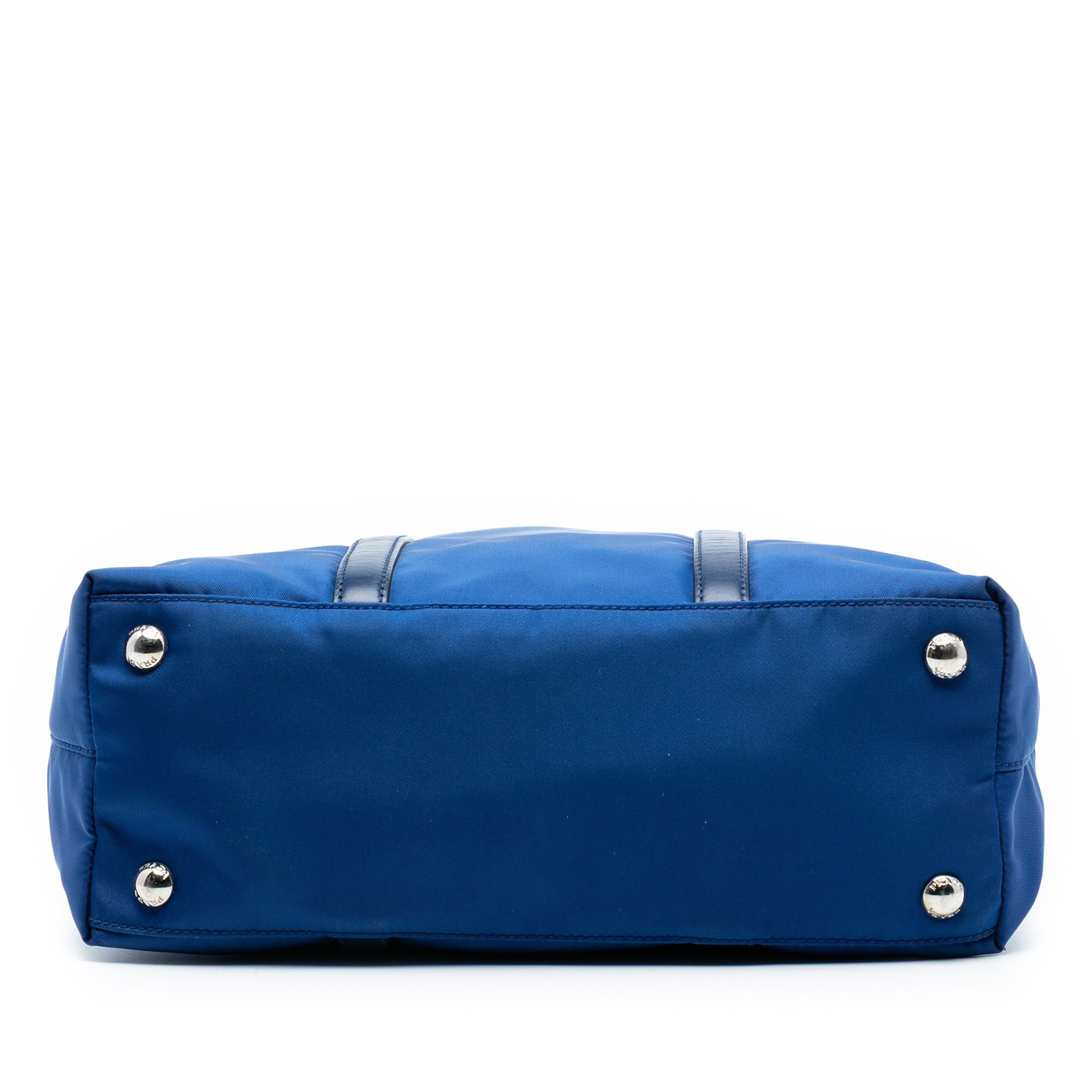 Prada Prada Vitello Trimmed Tessuto Satchel Size ONE SIZE - 3 Thumbnail