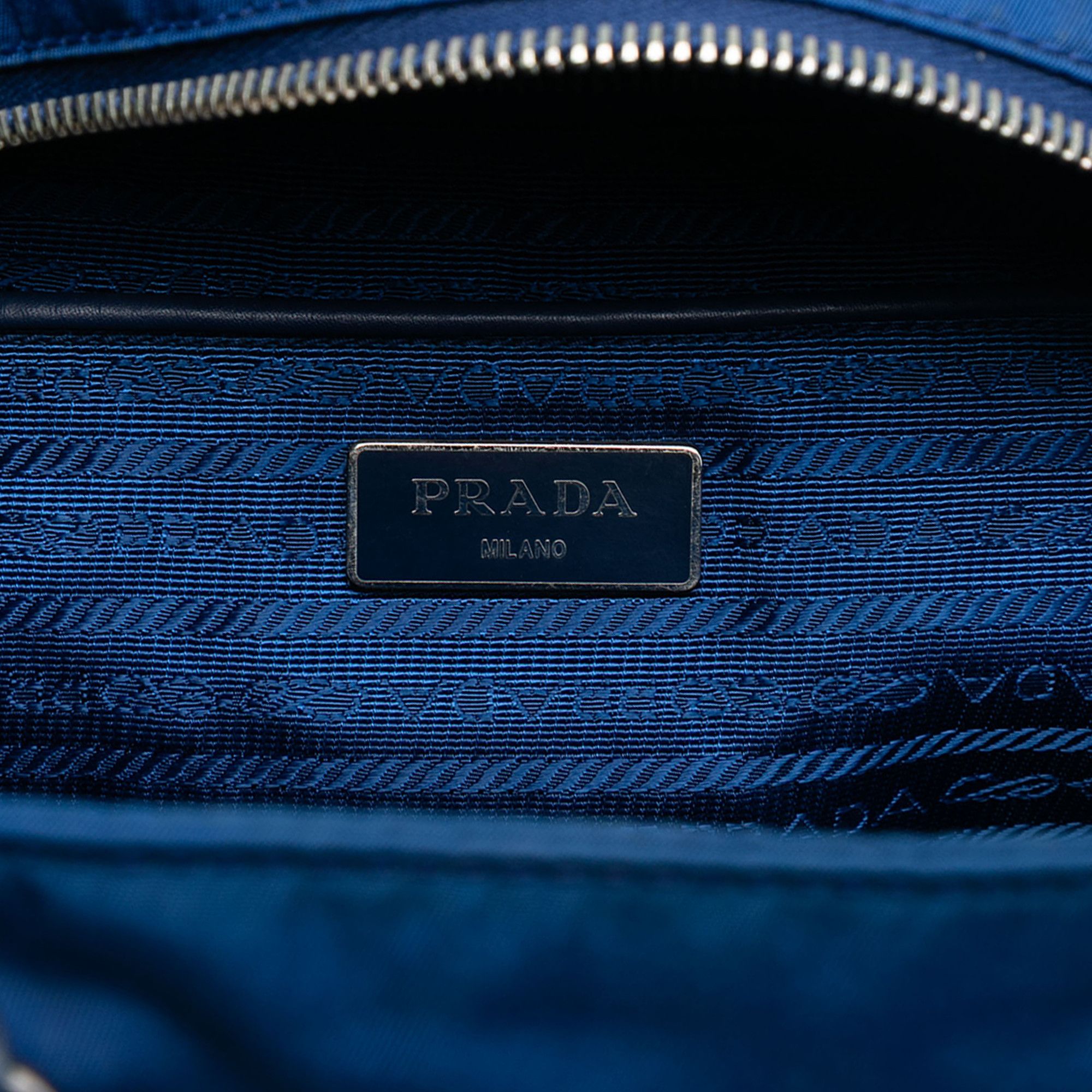 Prada Prada Vitello Trimmed Tessuto Satchel Size ONE SIZE - 5 Thumbnail