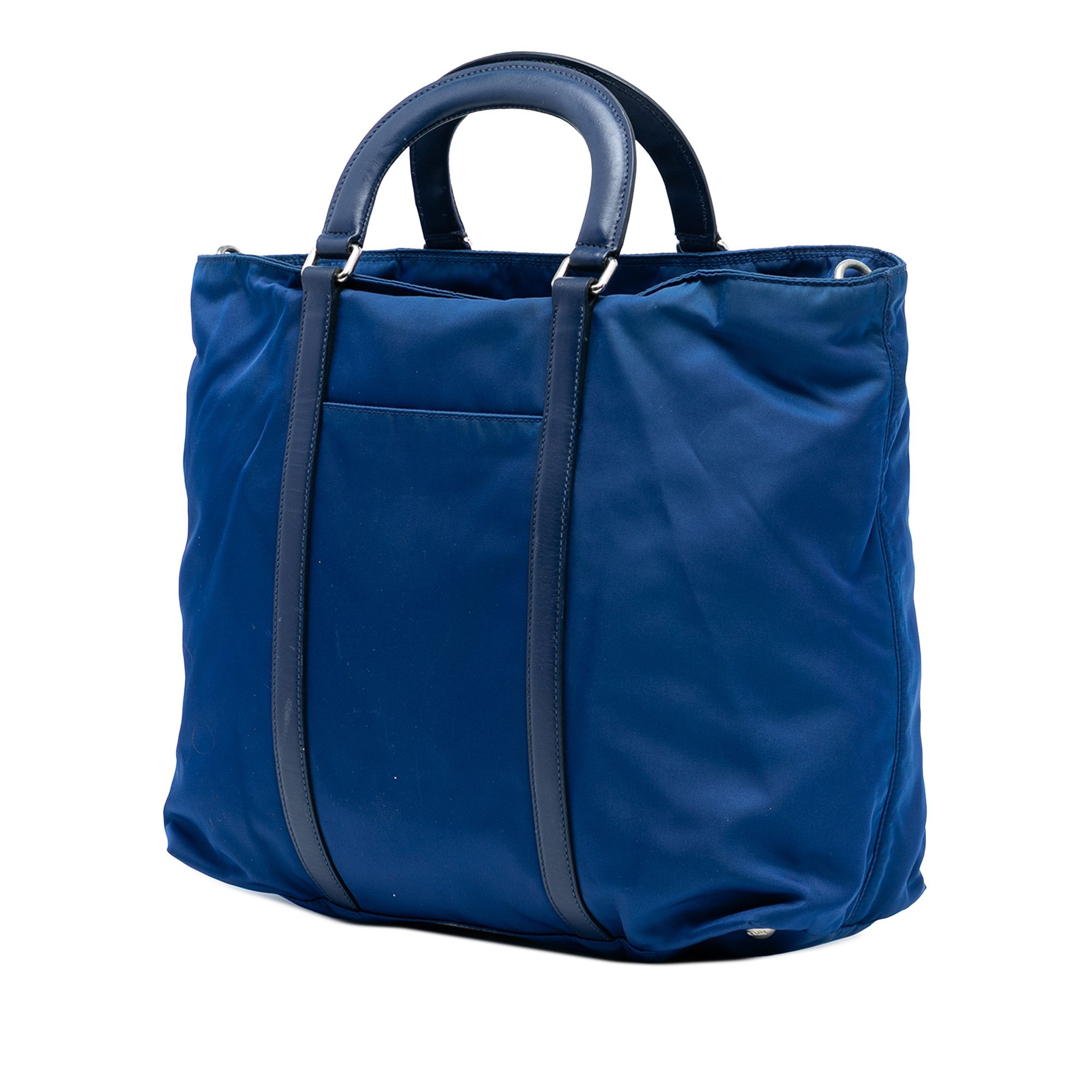 Prada Prada Vitello Trimmed Tessuto Satchel Size ONE SIZE - 2 Thumbnail
