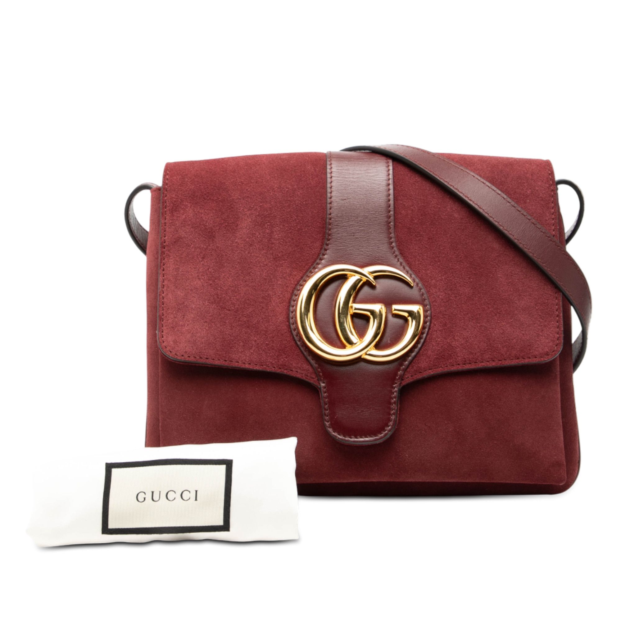 Gucci Gucci Medium Suede Arli Crossbody Size ONE SIZE - 8 Thumbnail