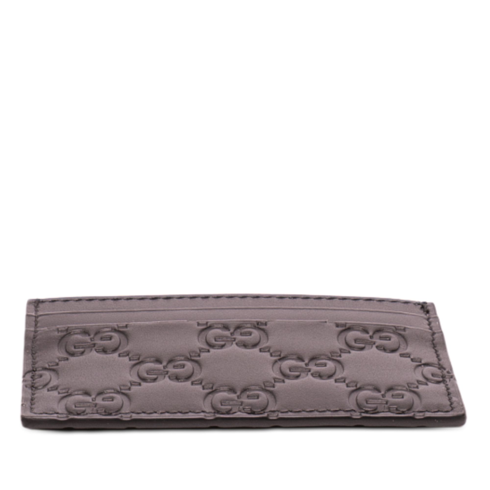 Gucci Gucci Guccissima Card Holder Size ONE SIZE - 3 Thumbnail