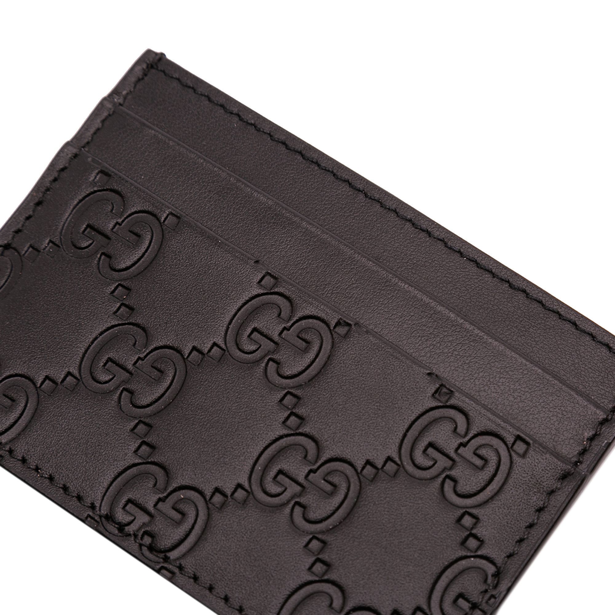 Gucci Gucci Guccissima Card Holder Size ONE SIZE - 7 Thumbnail