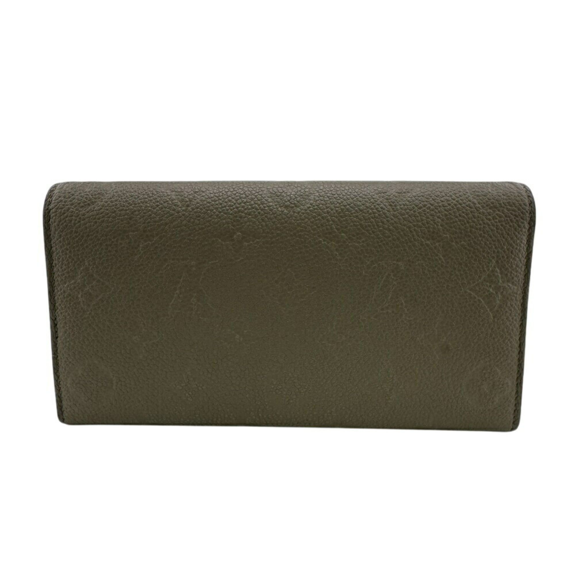 Louis Vuitton LOUIS VUITTON M82256 Portefeuille Sarah Monogram Empreinte Long Wallet, Beige, Women's Size ONE SIZE - 2 Thumbnail