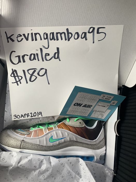 nike air max 98 on air gabrielle serrano shoe