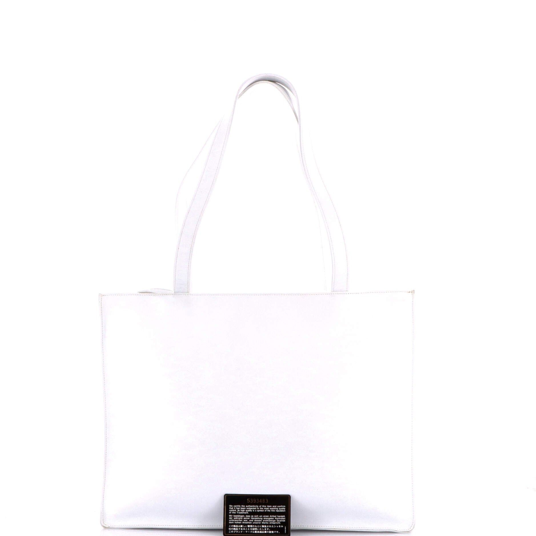 Chanel Vintage Camellia CC Shopping Tote Size ONE SIZE - 2 Thumbnail