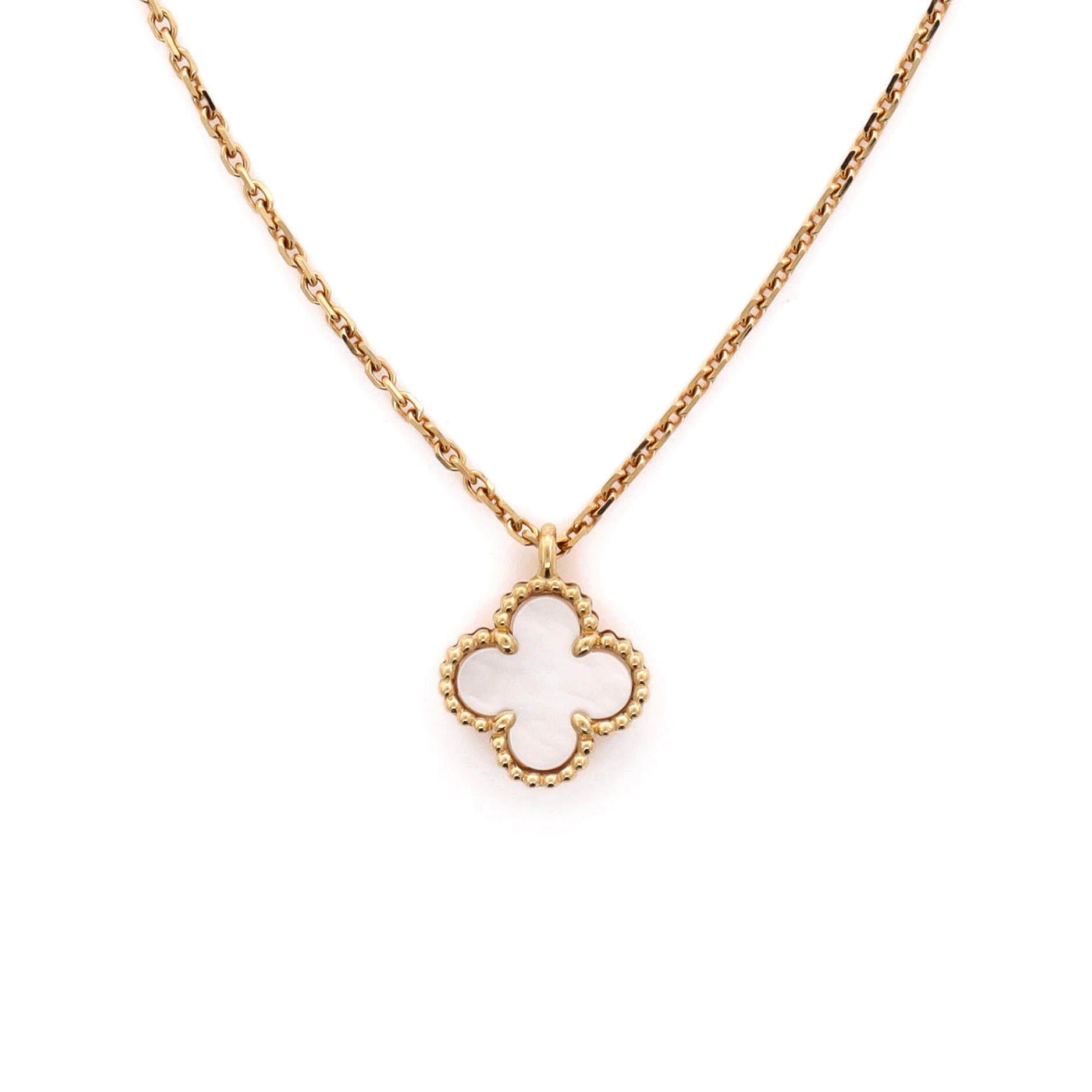 Van Cleef & Arpels Sweet Alhambra Pendant Necklace Size ONE SIZE - 4 Thumbnail