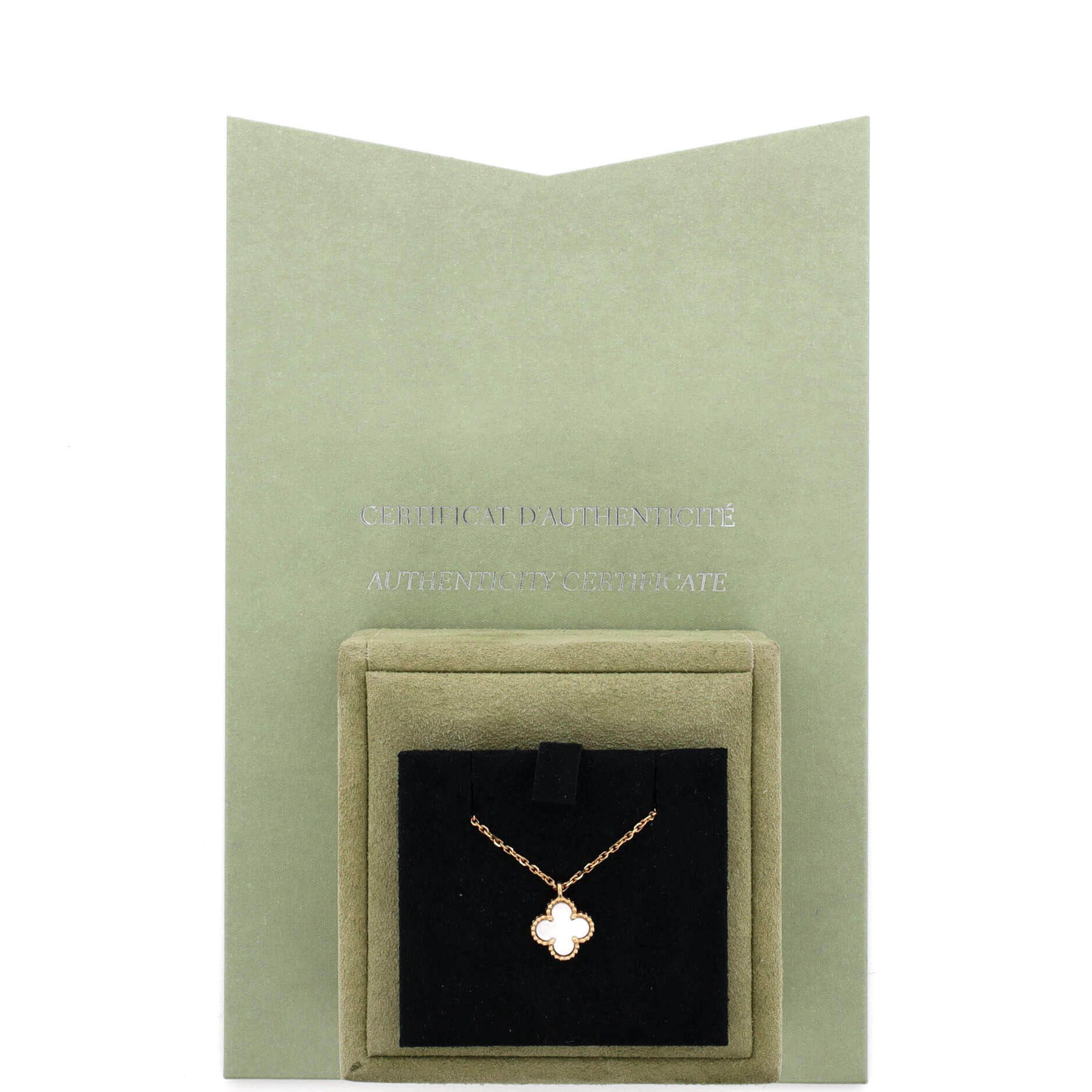 Van Cleef & Arpels Sweet Alhambra Pendant Necklace Size ONE SIZE - 2 Thumbnail