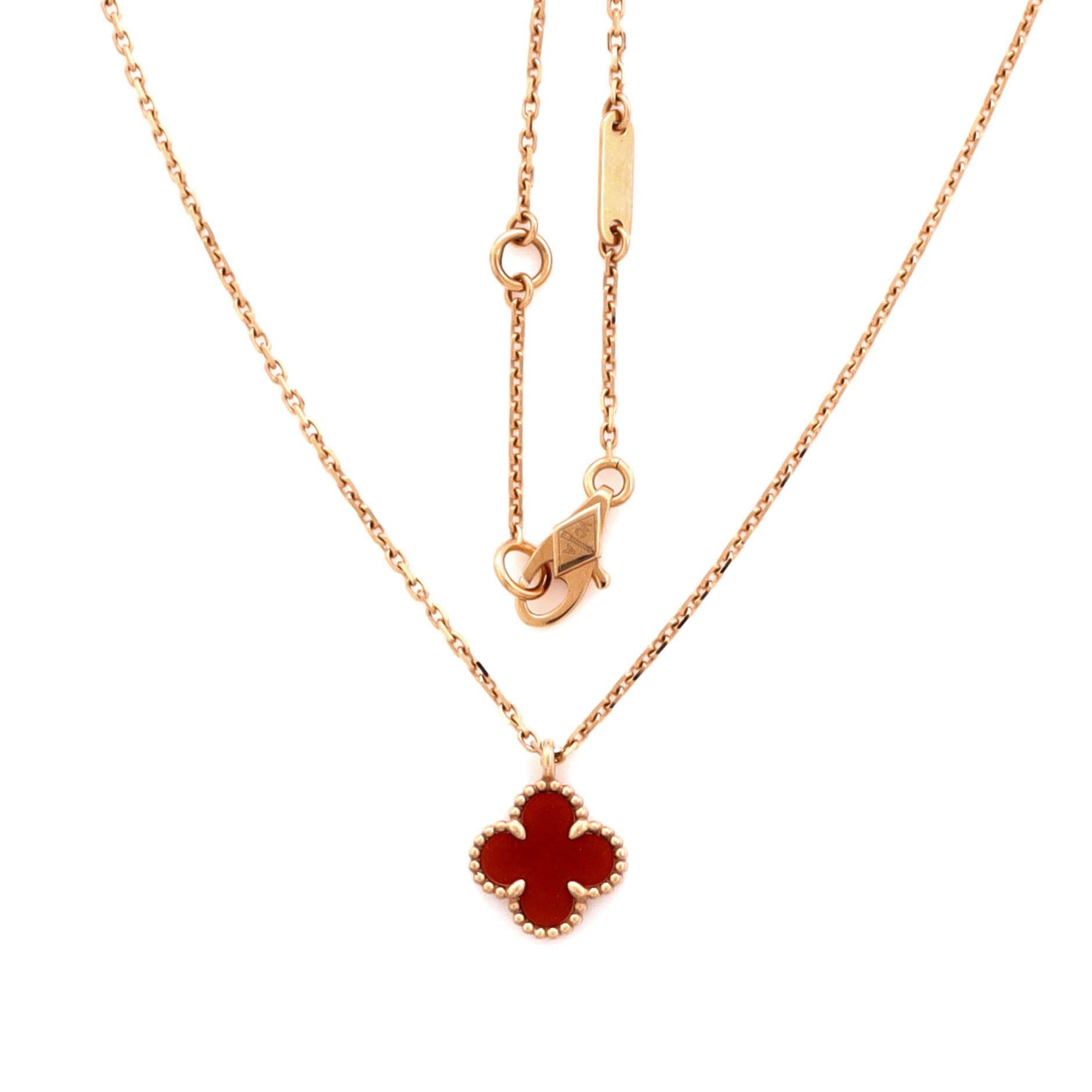Van Cleef & Arpels Sweet Alhambra Pendant Necklace Size ONE SIZE - 3 Thumbnail