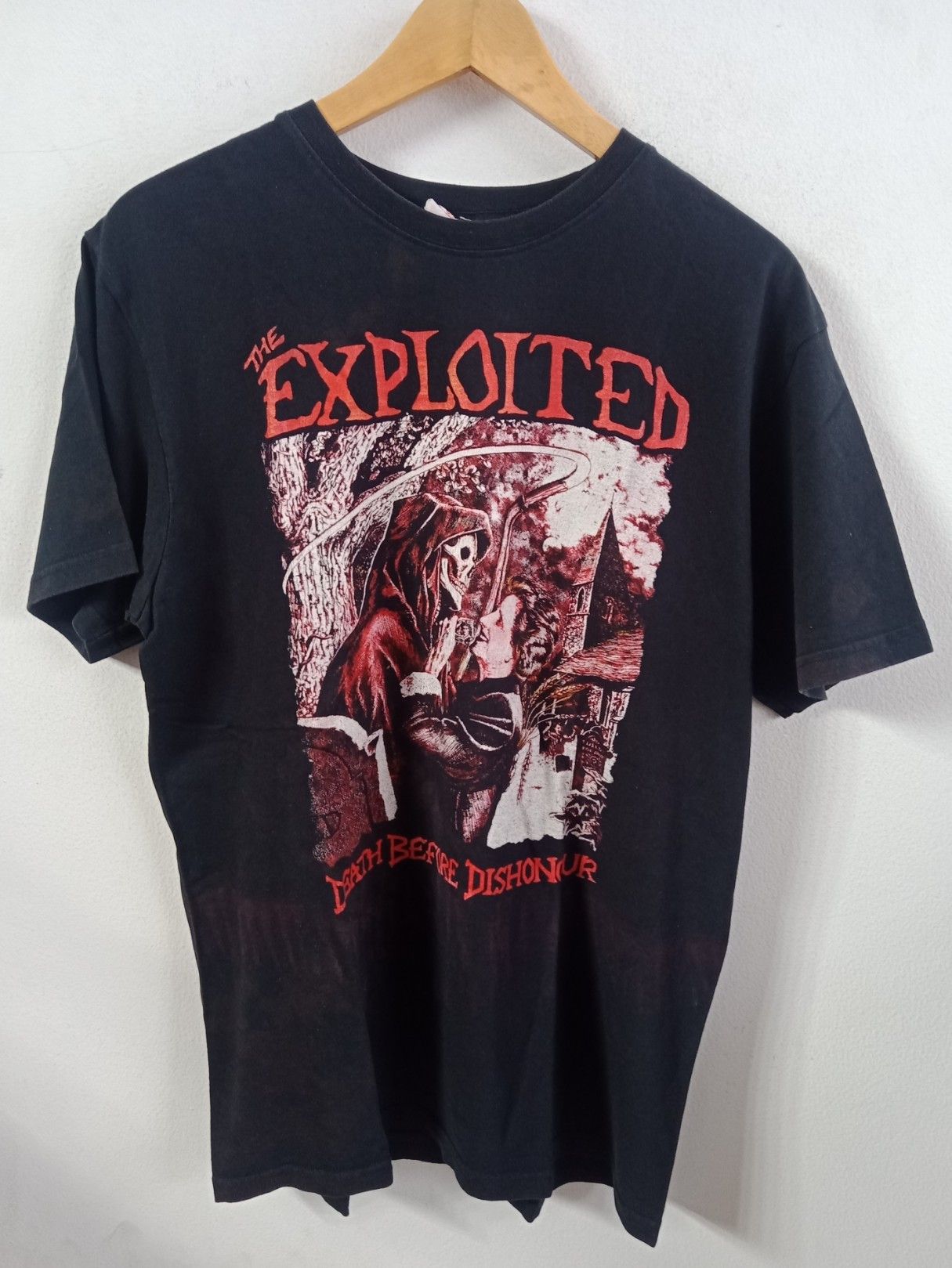 Vintage Vintage The EXPLOITED death before dishonor shirt | Grailed