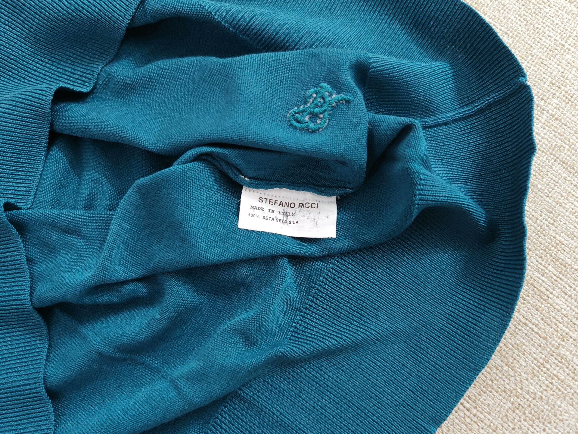 Stefano Ricci Stefano Ricci Men's Silk Knit Short Sleeve Size US M / EU 48-50 / 2 - 4 Thumbnail