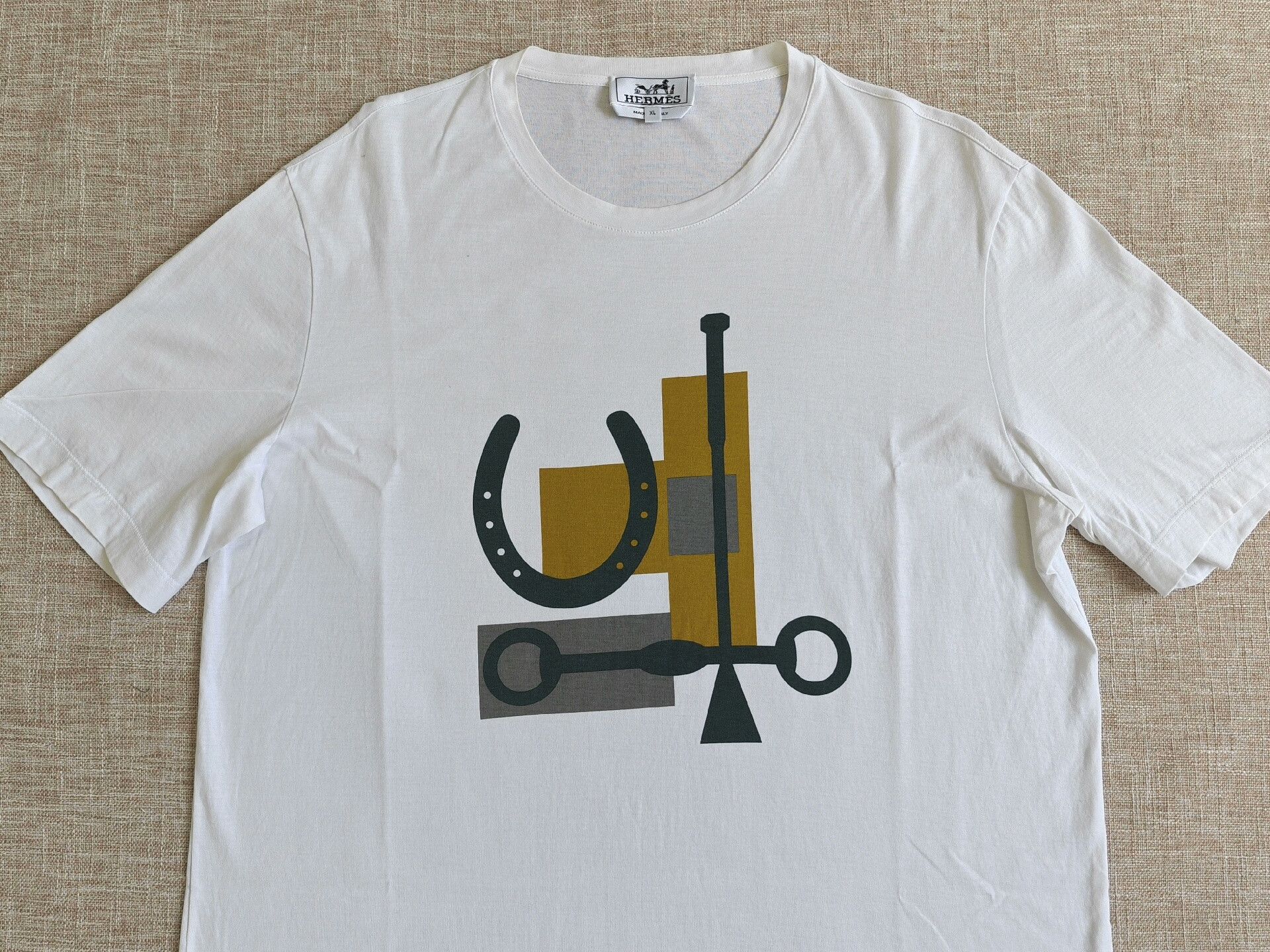 Hermes Hermes Men's Short Sleeve T-Shirt XL Size US XL / EU 56 / 4 - 3 Thumbnail