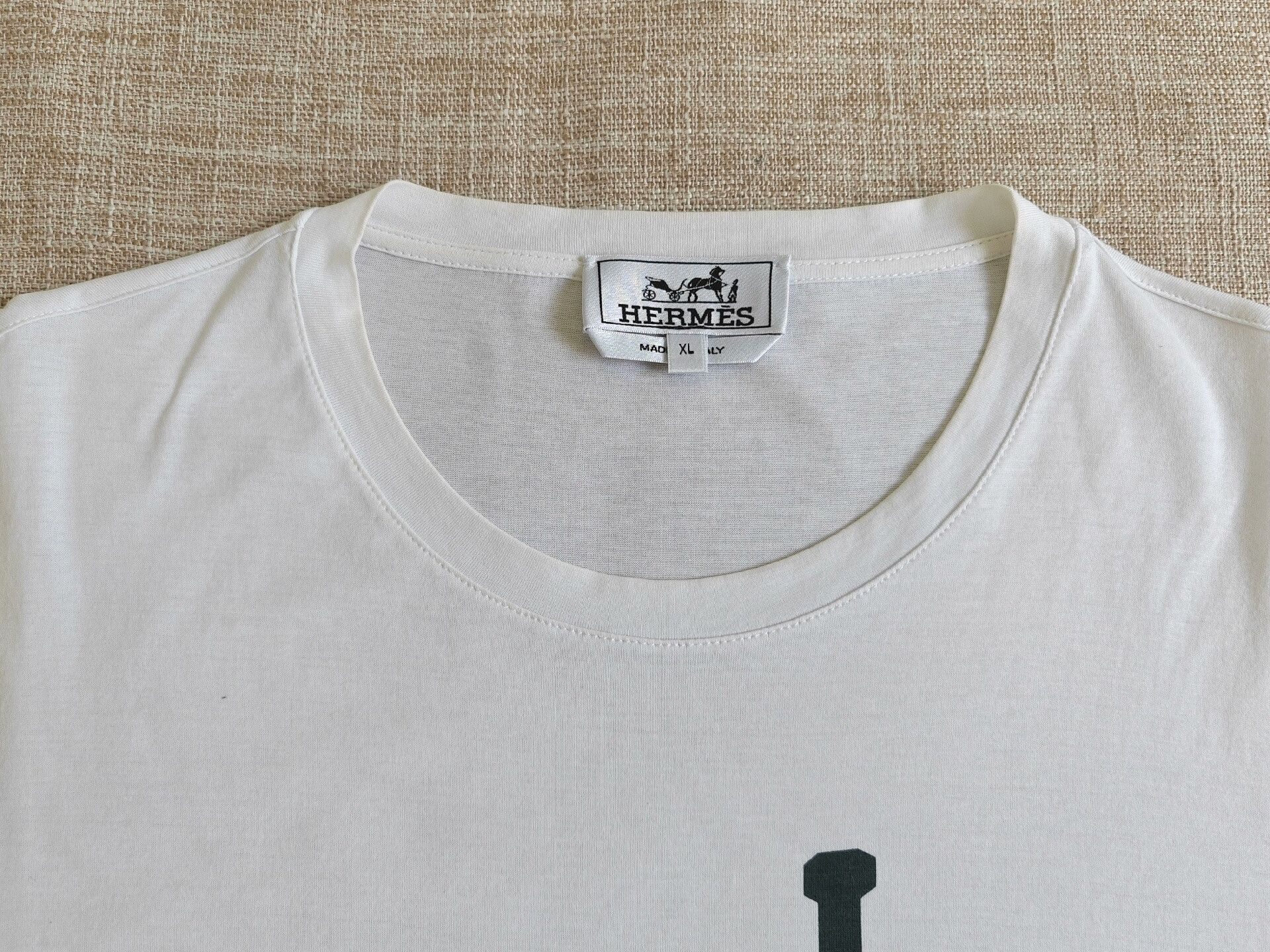 Hermes Hermes Men's Short Sleeve T-Shirt XL Size US XL / EU 56 / 4 - 2 Thumbnail