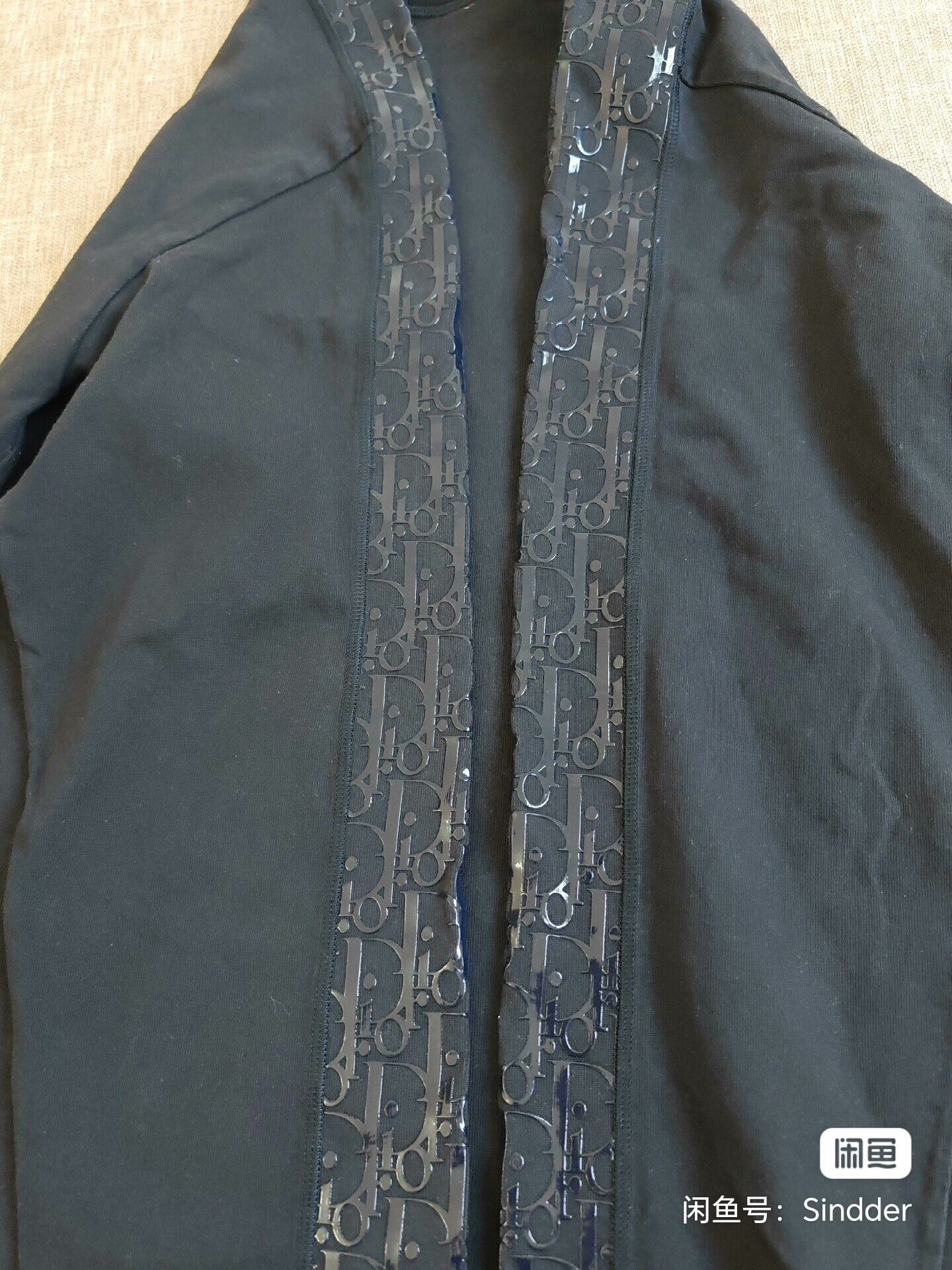 Dior Dior Men's Monogram Long Sleeve Sweatshirt Size US L / EU 52-54 / 3 - 2 Thumbnail
