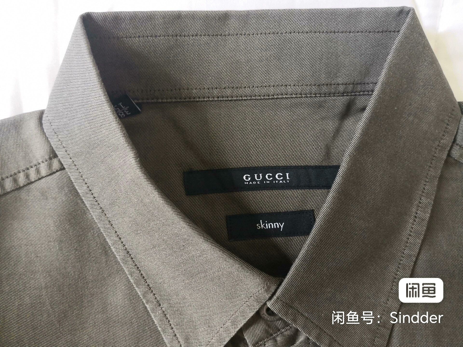 Gucci Gucci Men's Short Sleeve Shirt Size US S / EU 44-46 / 1 - 3 Thumbnail
