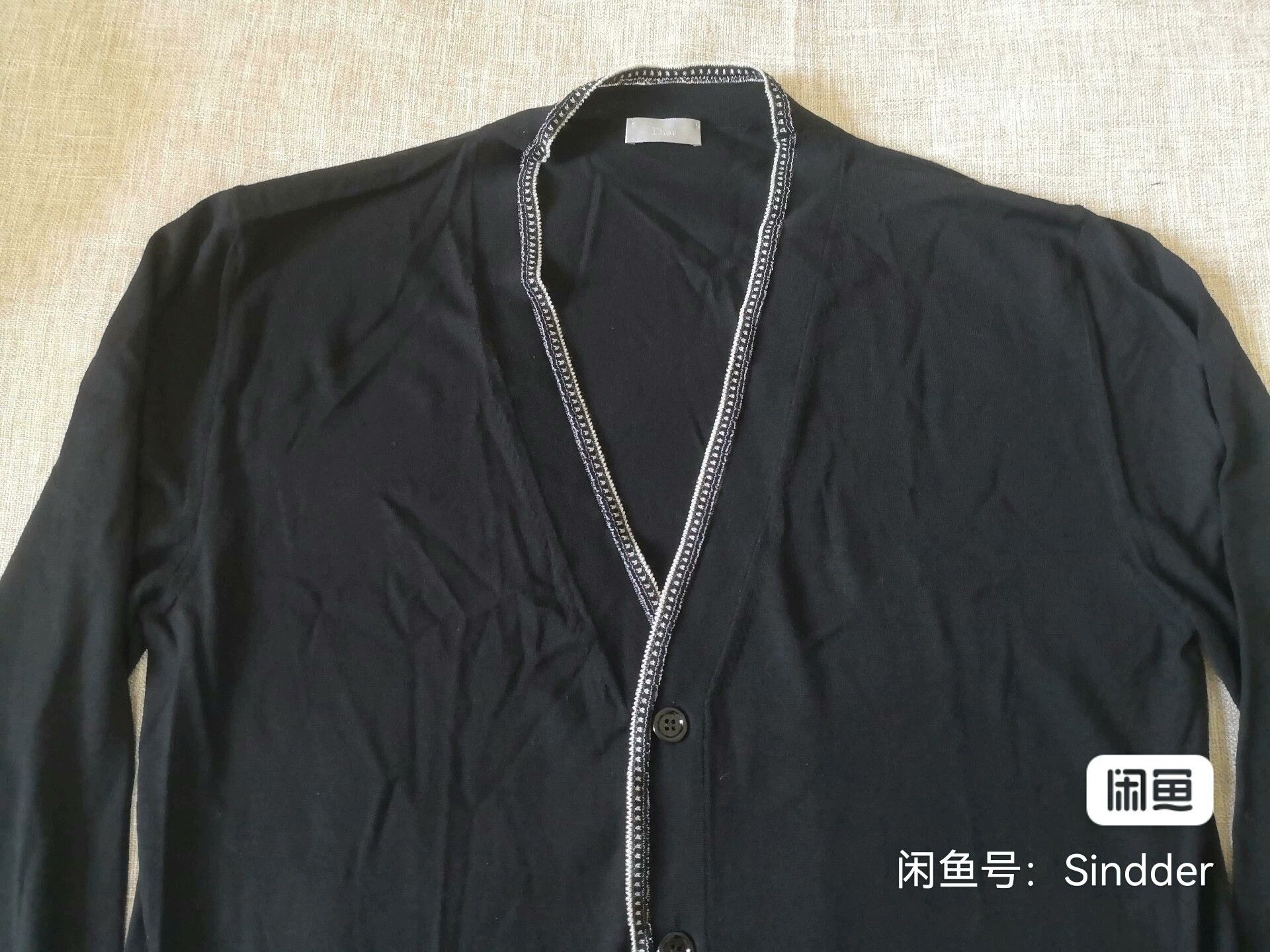 Dior Dior Wool Knit Cardigan Size US L / EU 52-54 / 3 - 2 Thumbnail