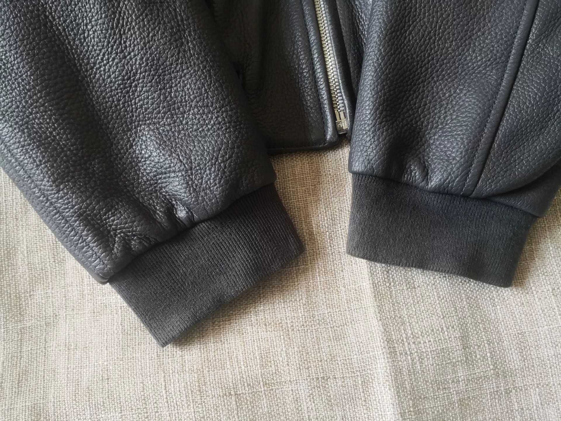 Thom Browne Thom Browne Leather Pilot Jacket Size US M / EU 48-50 / 2 - 9 Thumbnail