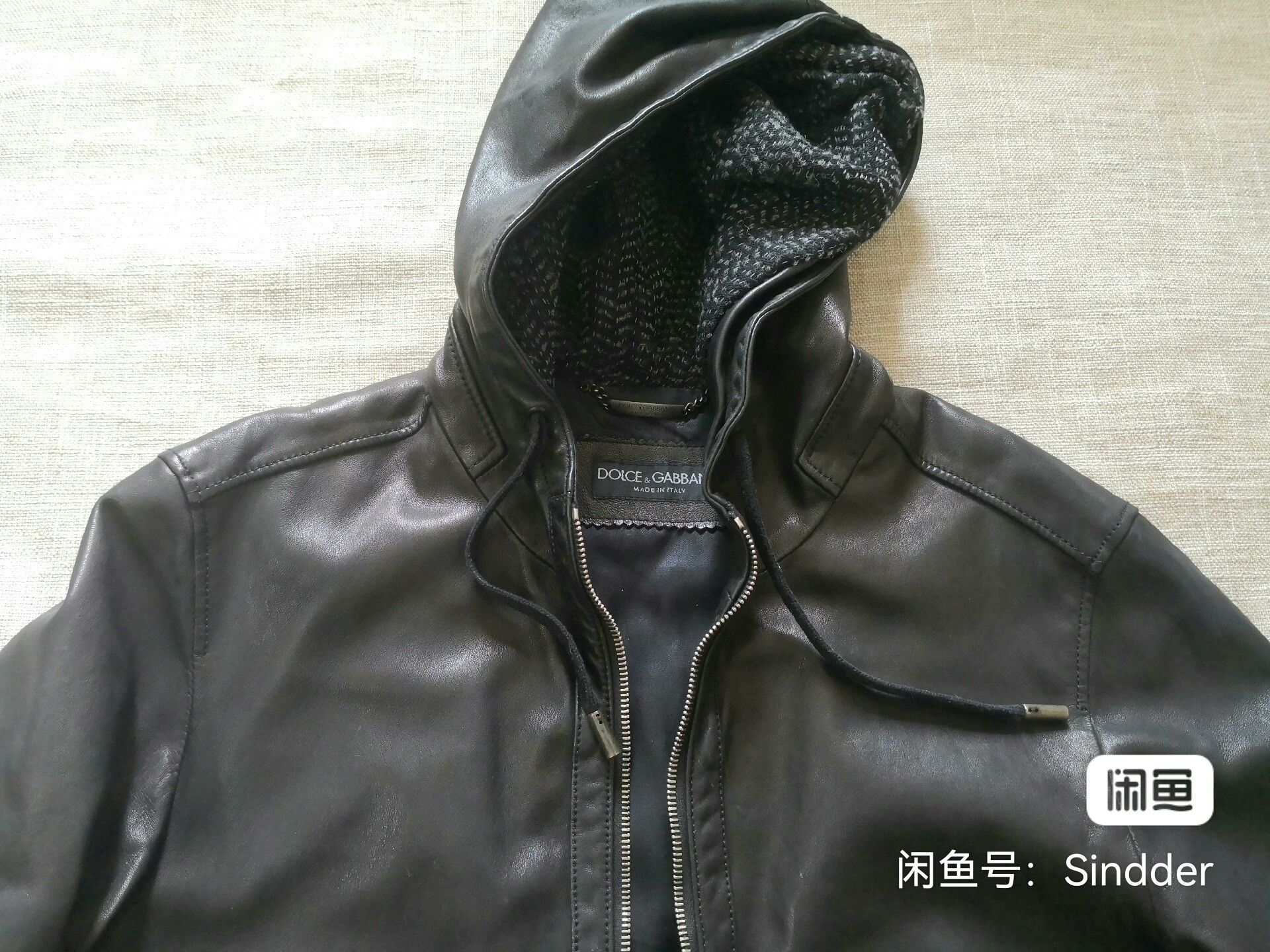 Dolce & Gabbana Dolce&Gabbana Leather Hooded Jacket Size US M / EU 48-50 / 2 - 3 Thumbnail