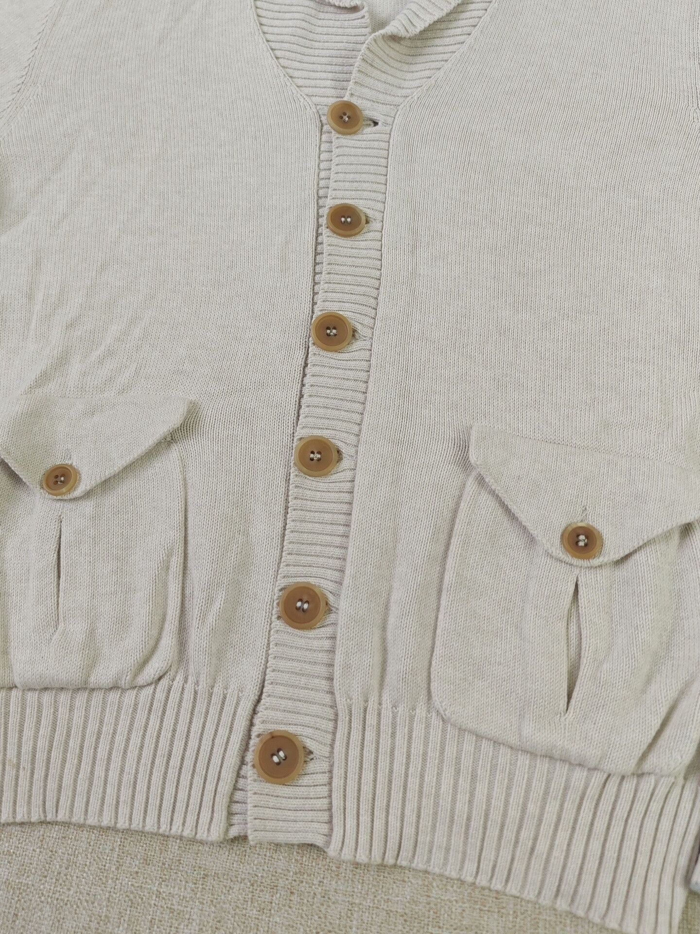 Brunello Cucinelli Brunello Cucinelli Men's Knit Cardigan Size US M / EU 48-50 / 2 - 5 Thumbnail