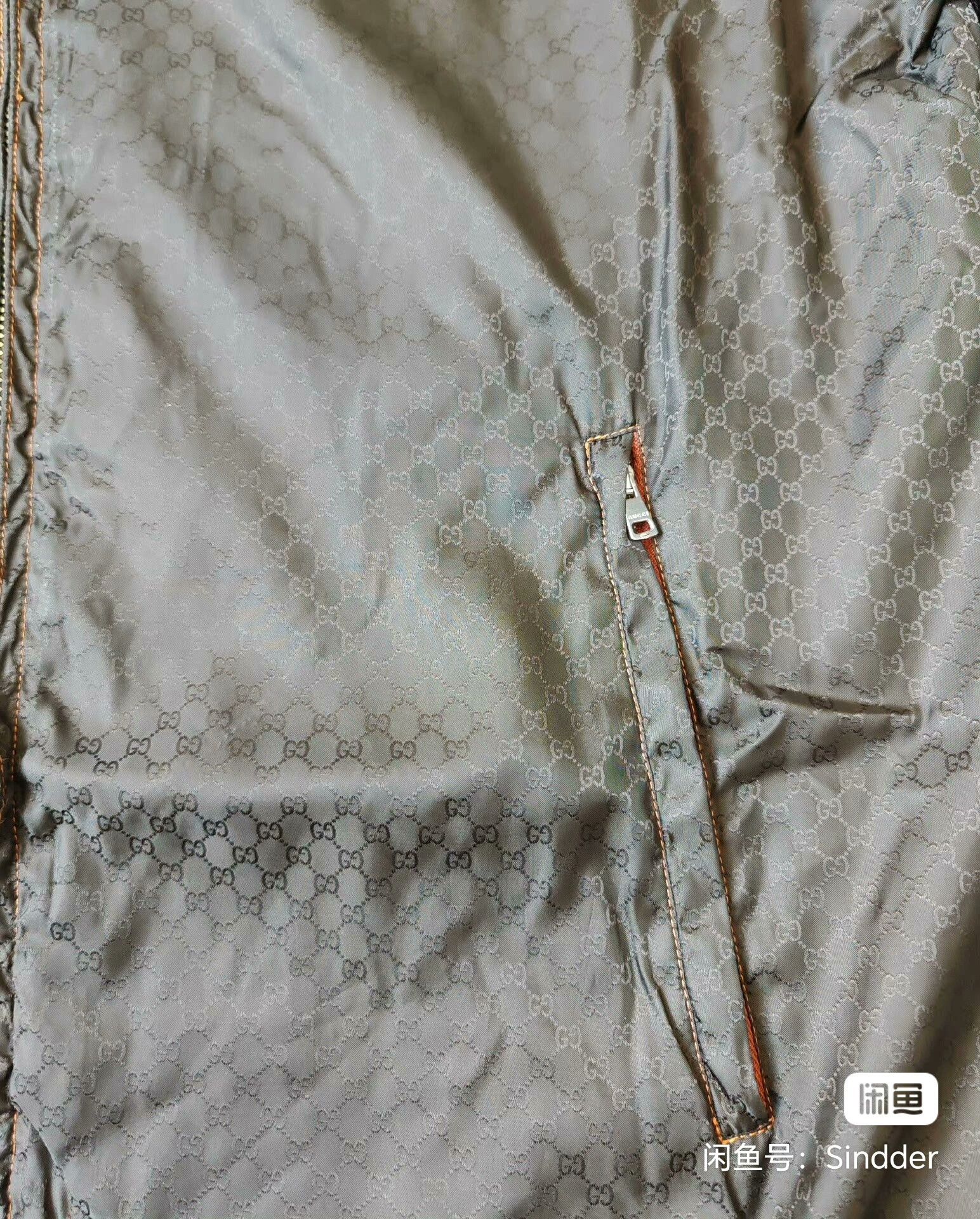 Gucci Gucci Men's Logo Print Jacket Size US M / EU 48-50 / 2 - 7 Thumbnail