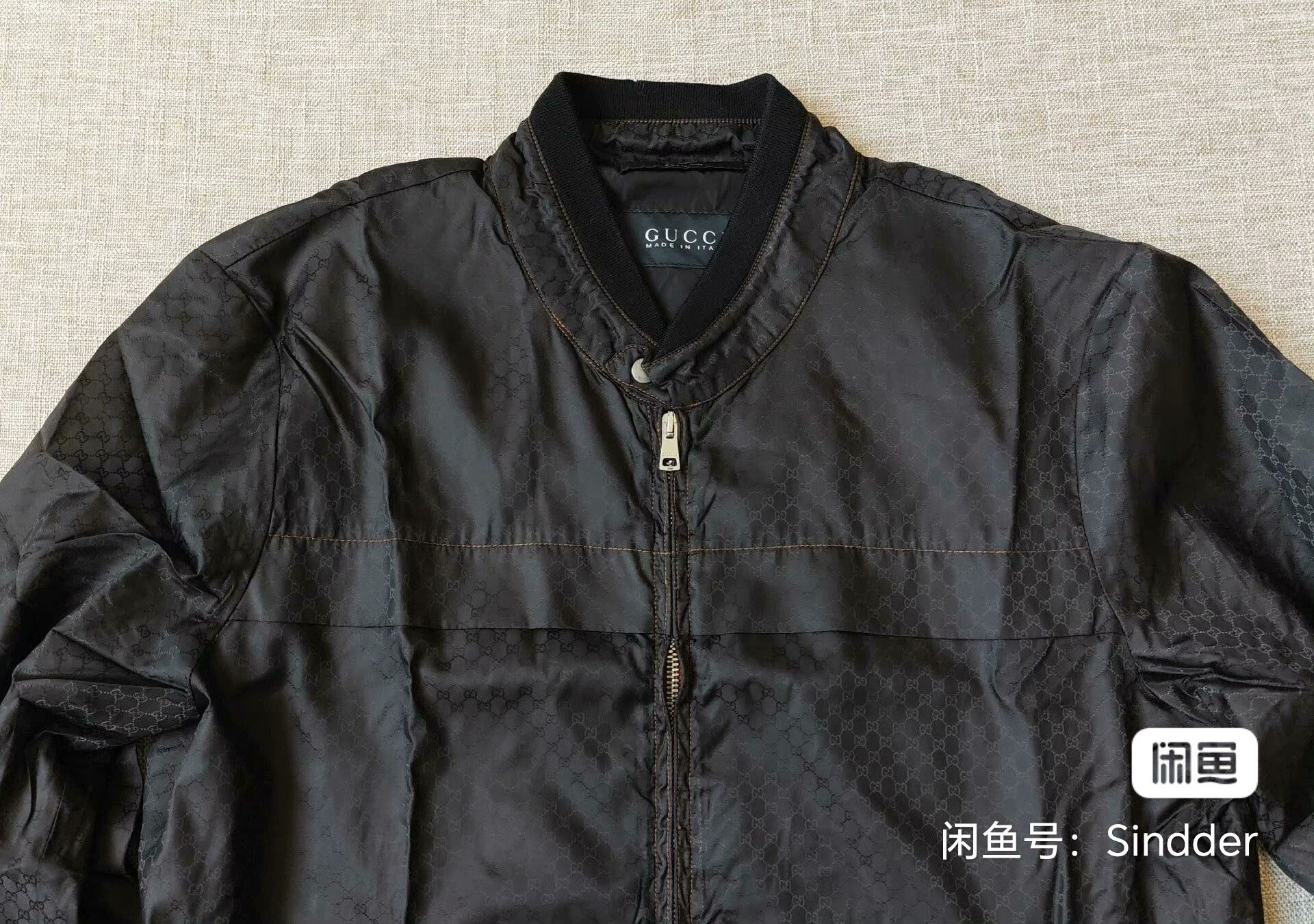 Gucci Gucci Men's Logo Print Jacket Size US M / EU 48-50 / 2 - 4 Thumbnail
