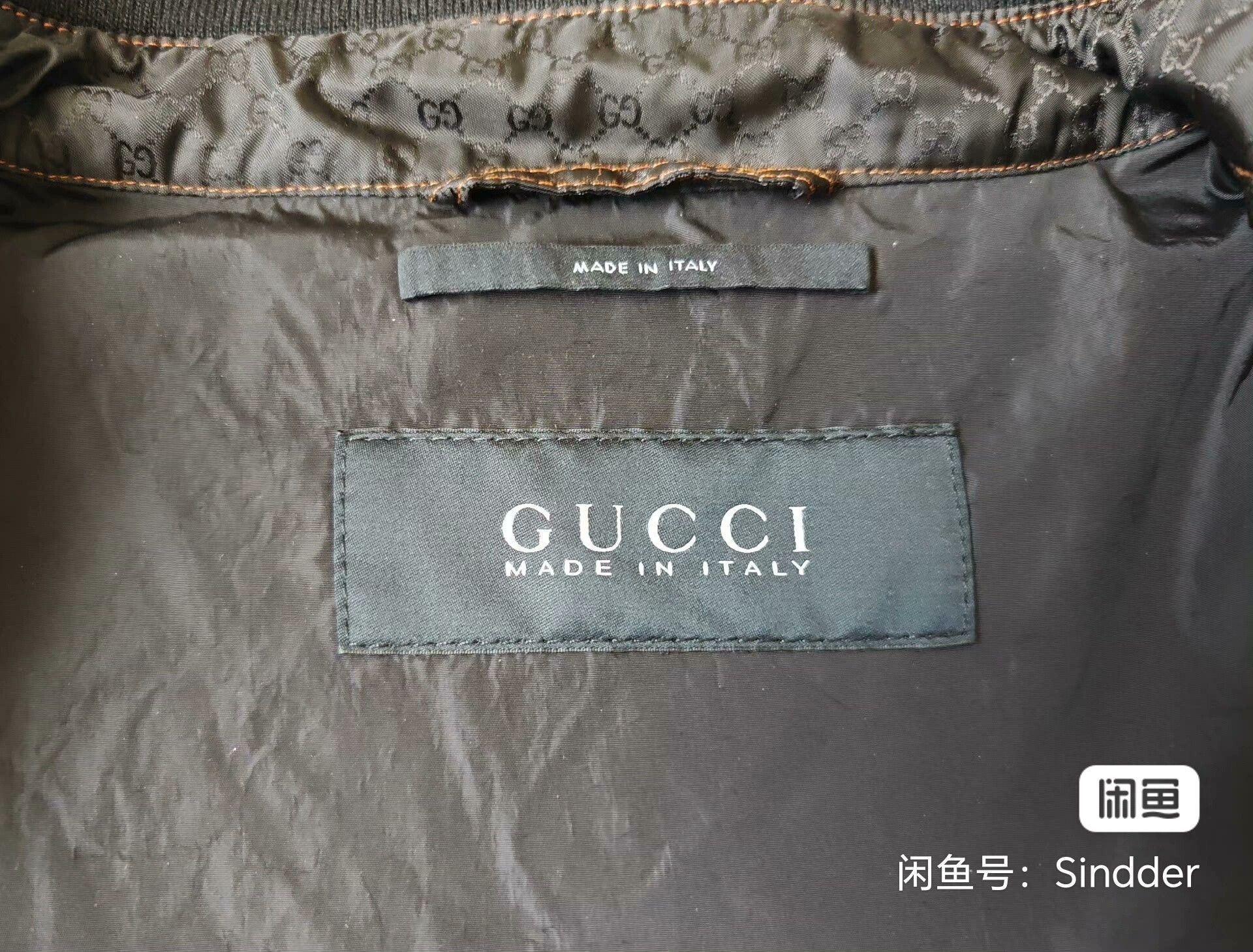 Gucci Gucci Men's Logo Print Jacket Size US M / EU 48-50 / 2 - 3 Thumbnail