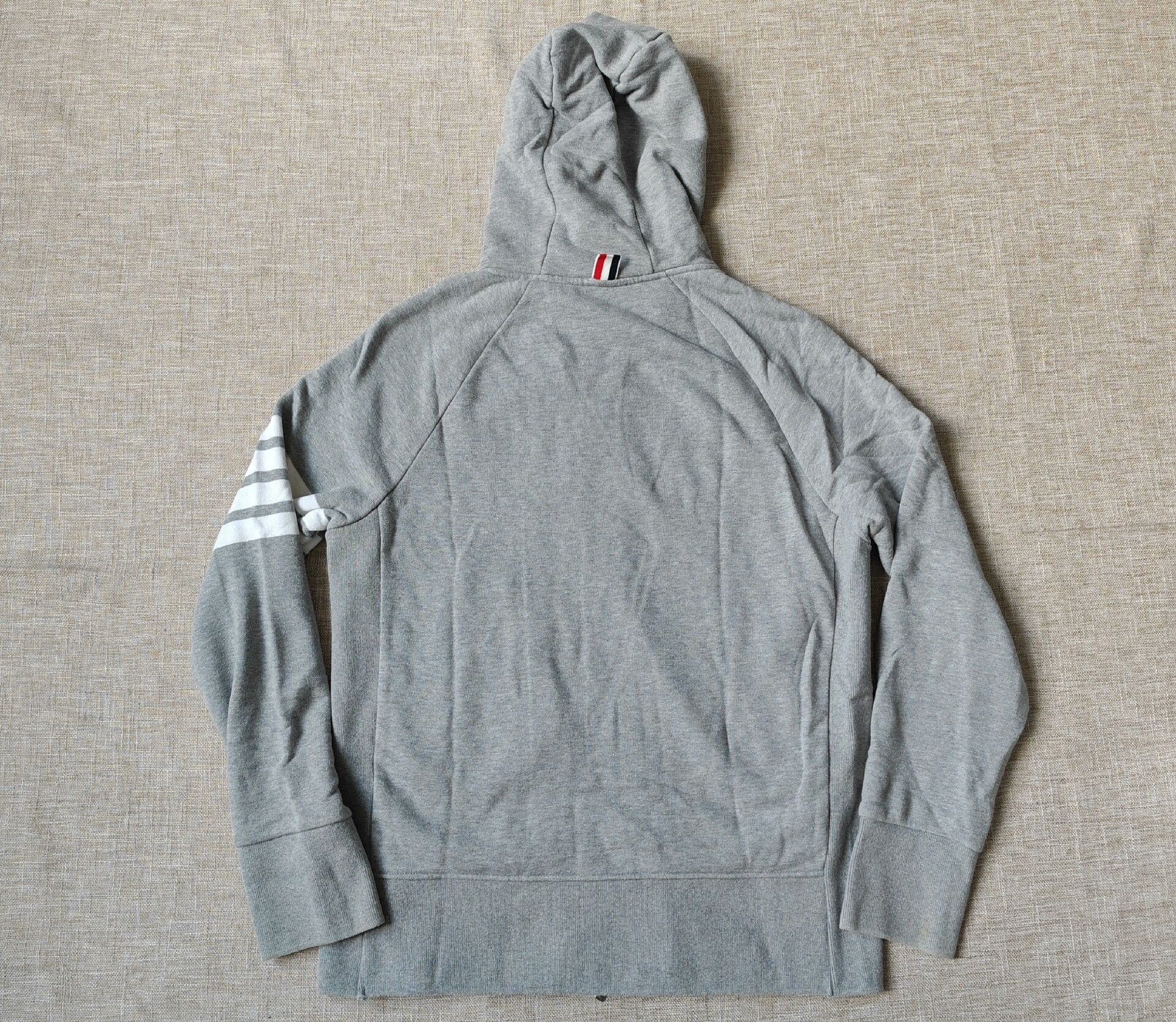 Thom Browne Thom Browne Men's Gray Hoodie Size US L / EU 52-54 / 3 - 7 Thumbnail