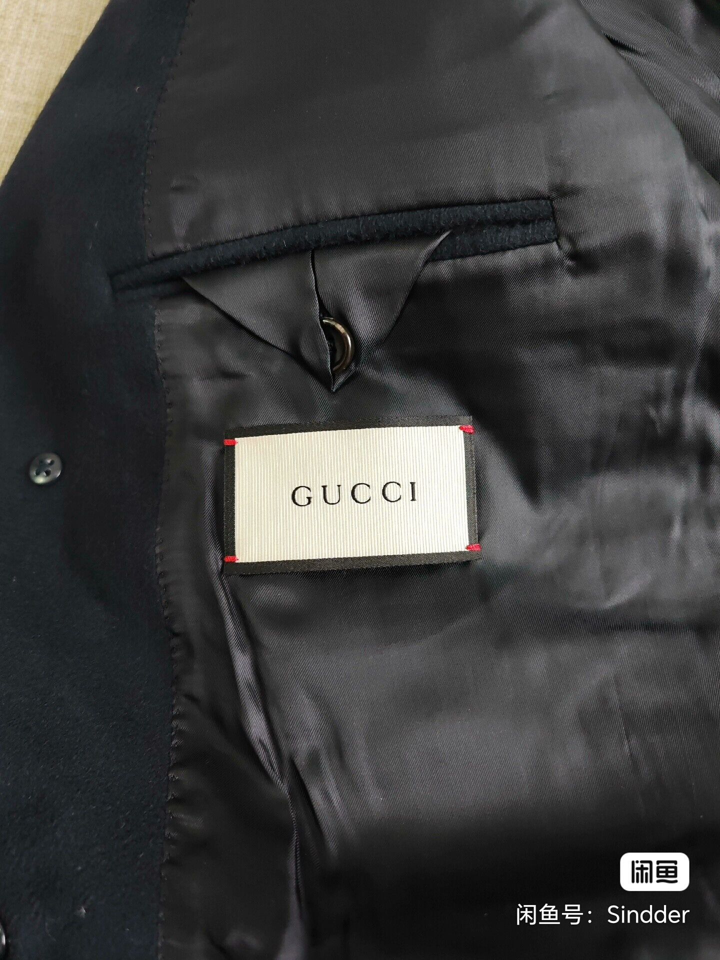 Gucci Men's Wool Long Coat