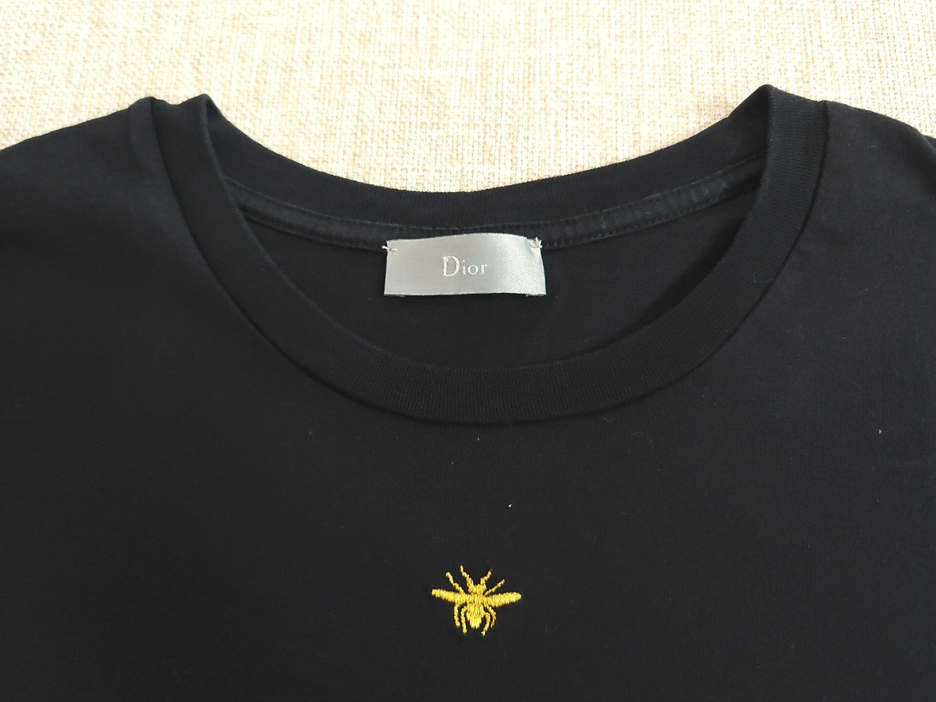 Dior Dior Men's Gold Bee Short-Sleeve T-Shirt Size US M / EU 48-50 / 2 - 3 Thumbnail