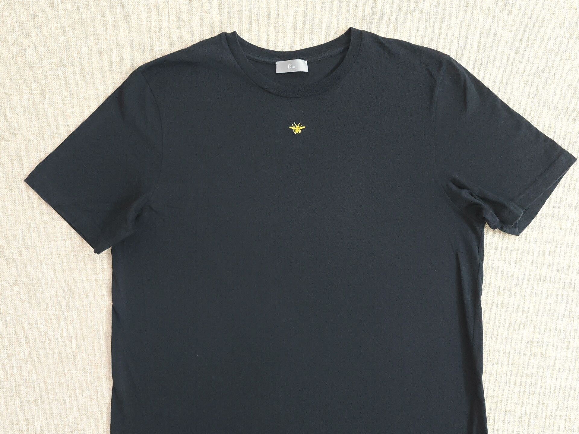 Dior Dior Men's Gold Bee Short-Sleeve T-Shirt Size US M / EU 48-50 / 2 - 2 Thumbnail