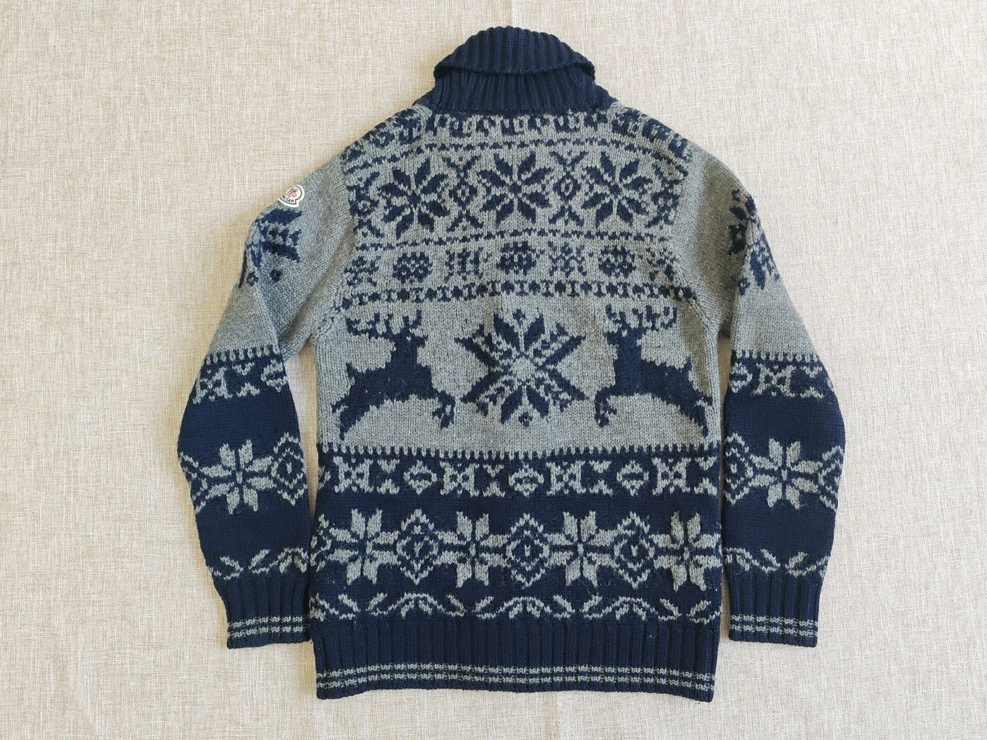 Moncler Moncler Men's Knit Cardigan Sweater Size US M / EU 48-50 / 2 - 6 Thumbnail