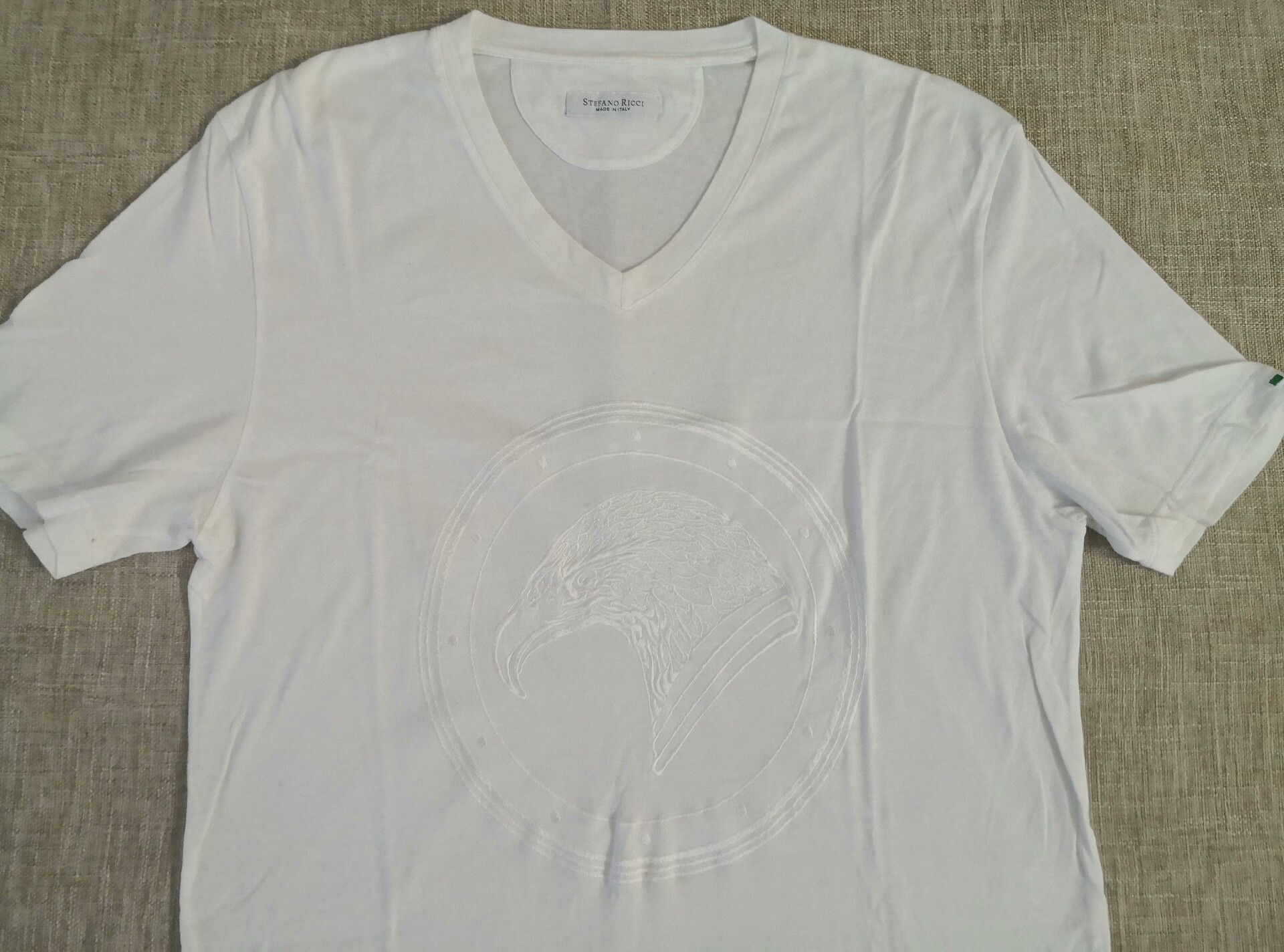 Stefano Ricci Stefano Ricci V-Neck Short-Sleeve T-Shirt Size US L / EU 52-54 / 3 - 5 Thumbnail