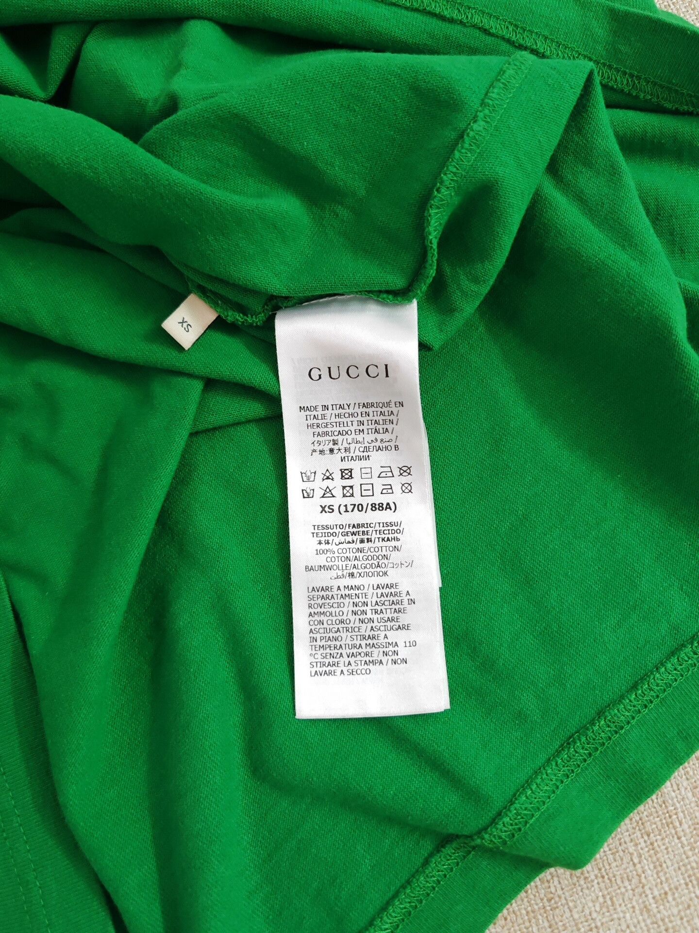 Gucci Gucci Men's Short-Sleeve T-Shirt Size US XS / EU 42 / 0 - 5 Thumbnail