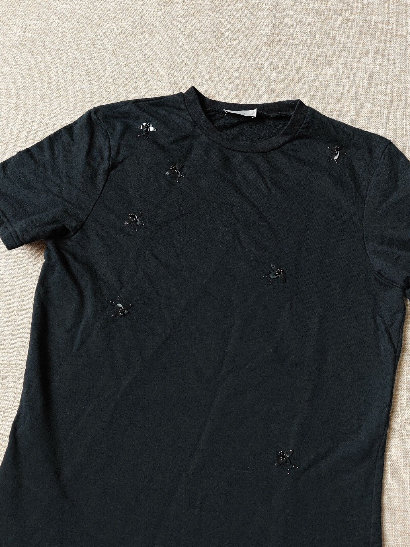 Dior Dior Men's Sequin Bee Short-Sleeve T-Shirt Size US XXS / EU 40 - 5 Thumbnail