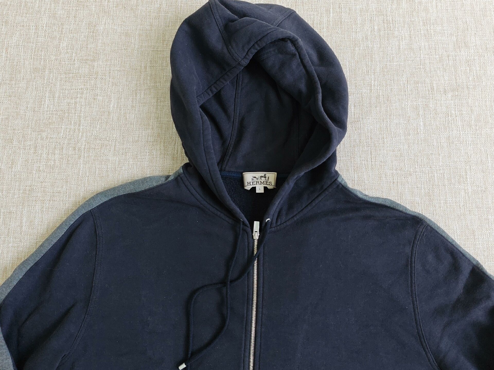 Hermes Hermes Men's Hooded Sweatshirt Size US L / EU 52-54 / 3 - 2 Thumbnail