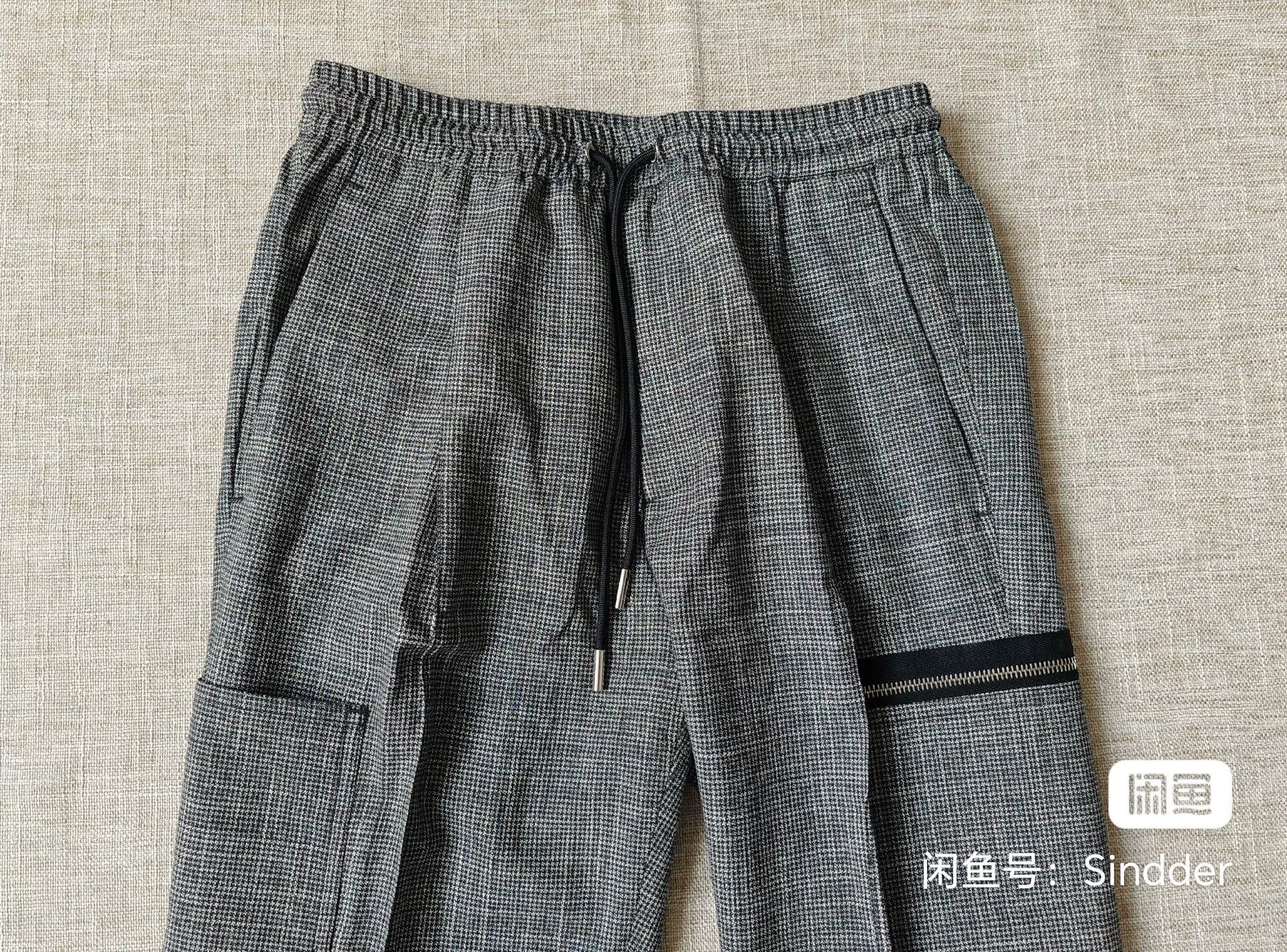 Dior Dior Men's Wool Cargo Sweatpants Size US 28 / EU 44 - 2 Thumbnail