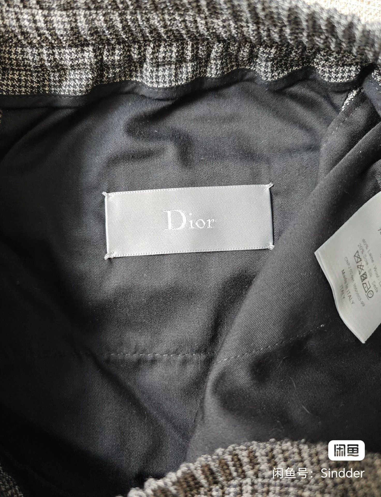 Dior Dior Men's Wool Cargo Sweatpants Size US 28 / EU 44 - 3 Thumbnail