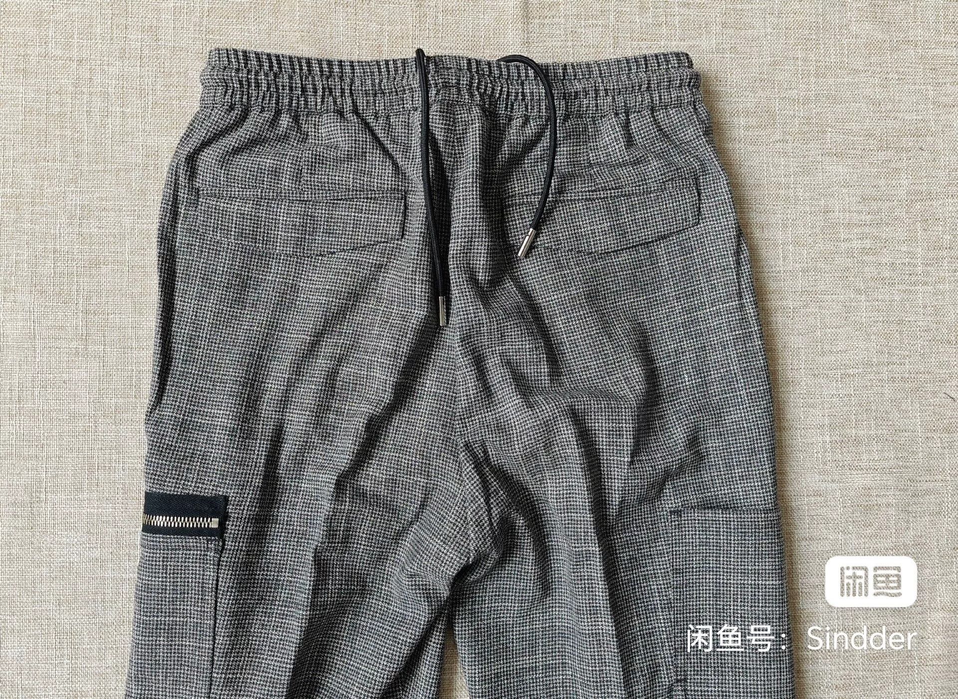 Dior Dior Men's Wool Cargo Sweatpants Size US 28 / EU 44 - 7 Thumbnail