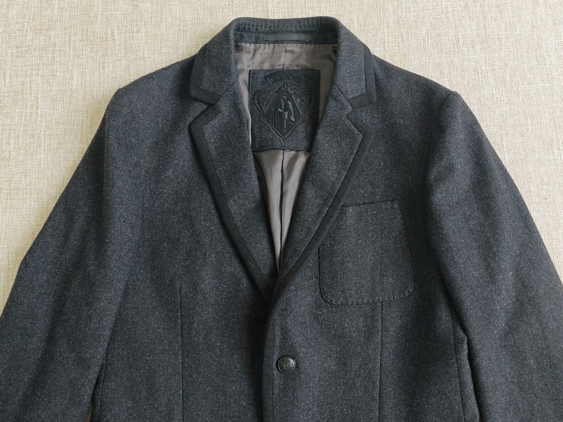 Gucci Gucci Men's Casual Wool Blazer Size US S / EU 44-46 / 1 - 3 Thumbnail
