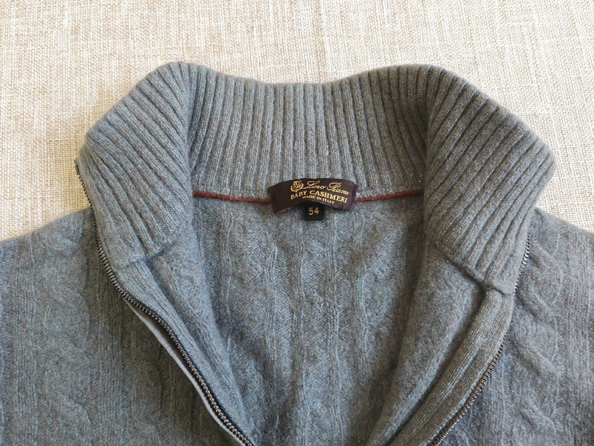 Loro Piana Loro Piana Men's Baby Cashmere Sweater Size US L / EU 52-54 / 3 - 3 Thumbnail