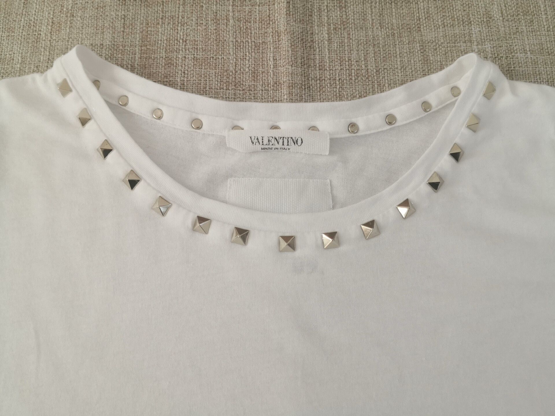 Valentino Valentino Studded Short-Sleeve T-Shirt Size US M / EU 48-50 / 2 - 2 Thumbnail