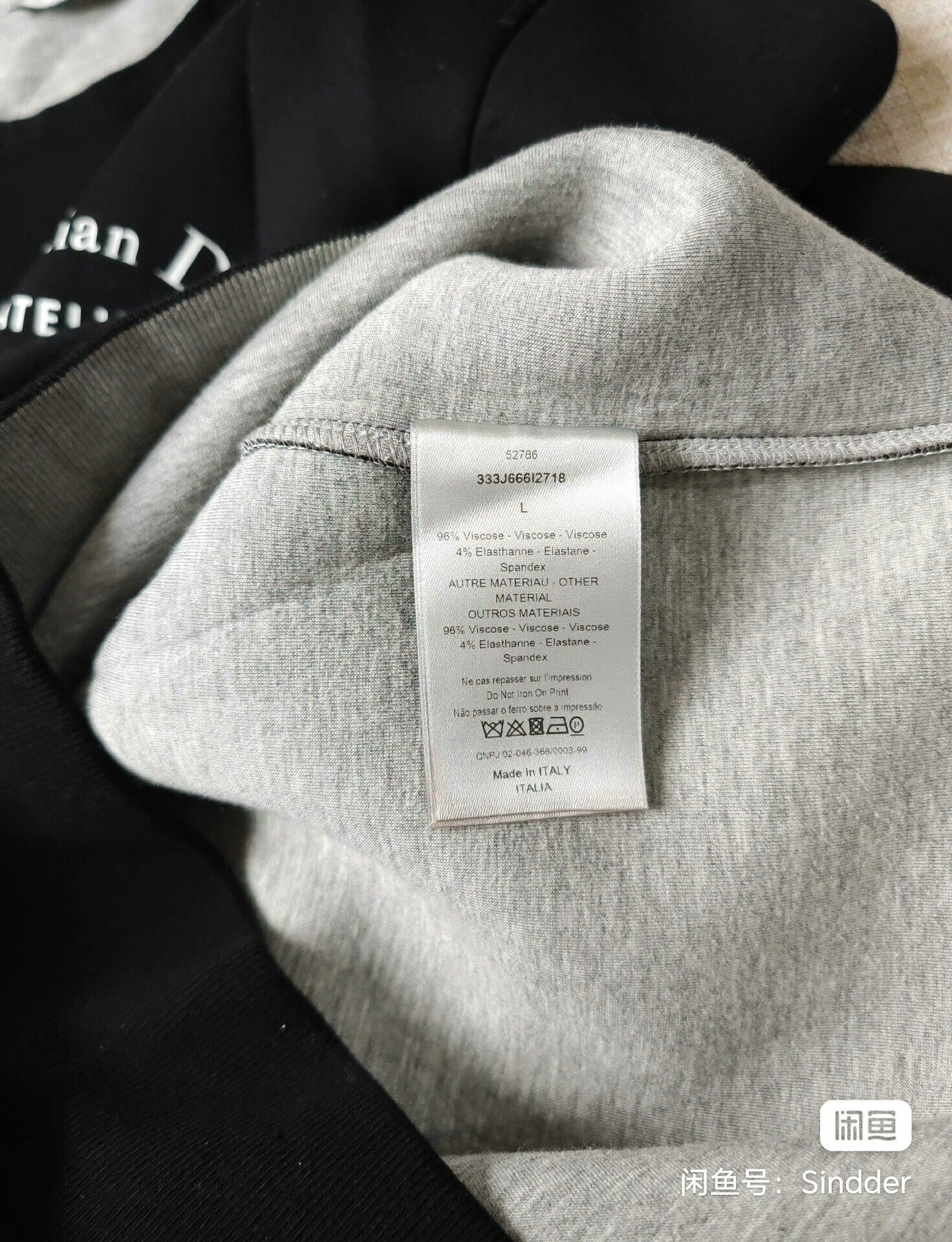 Dior Dior Men's Atelier Space Cotton Hoodie Size US L / EU 52-54 / 3 - 4 Thumbnail