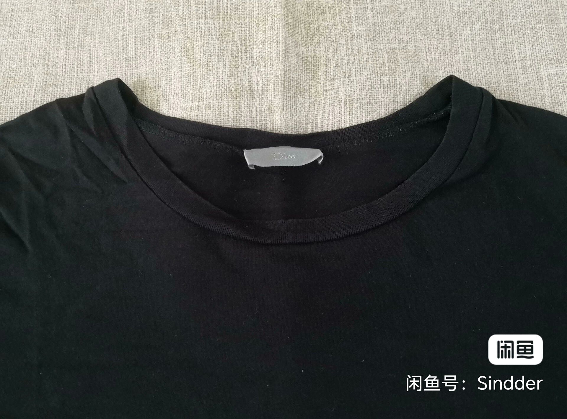 Dior Dior Men's Bee Embroidery Short-Sleeve T-shirt Size US XL / EU 56 / 4 - 3 Thumbnail