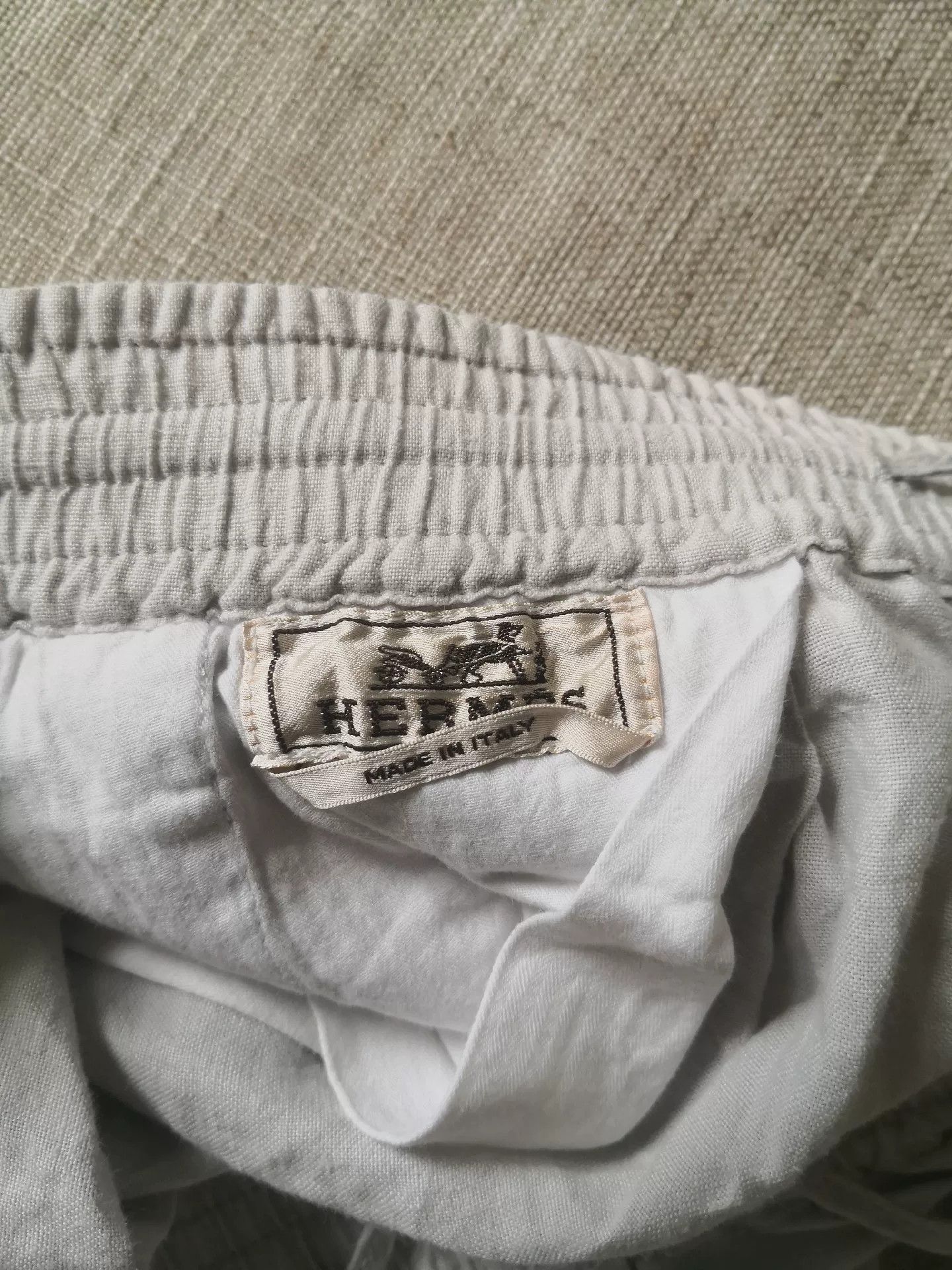 Hermes Hermes Casual Linen Pants Size US 26 / EU 42 - 3 Thumbnail
