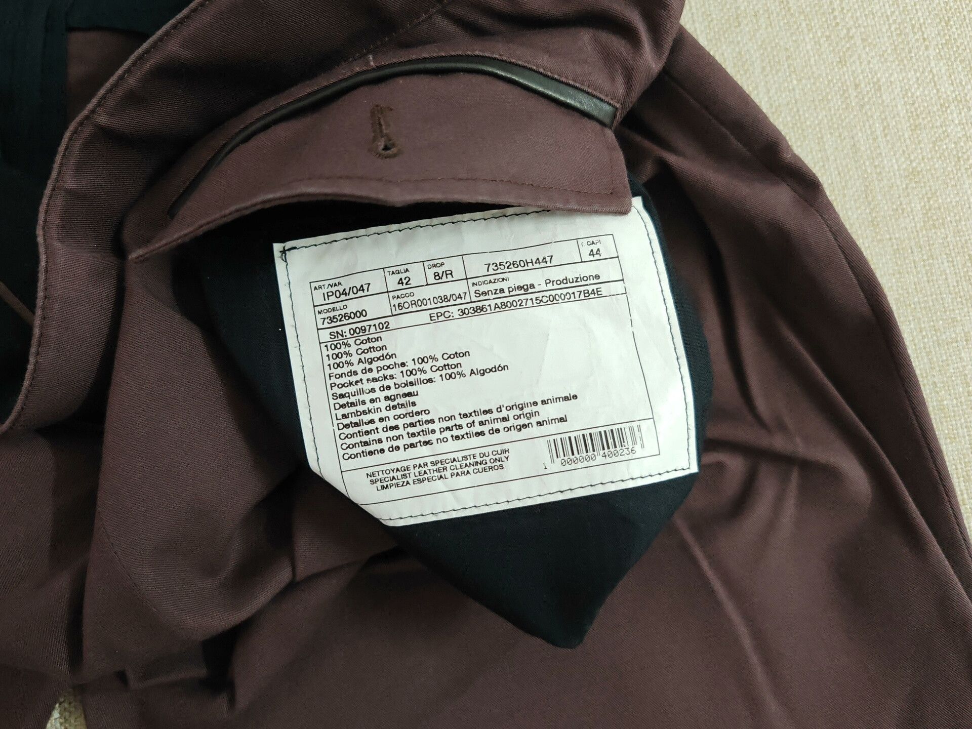 Hermes Hermes Men's Cotton Shorts Size US 26 / EU 42 - 4 Thumbnail
