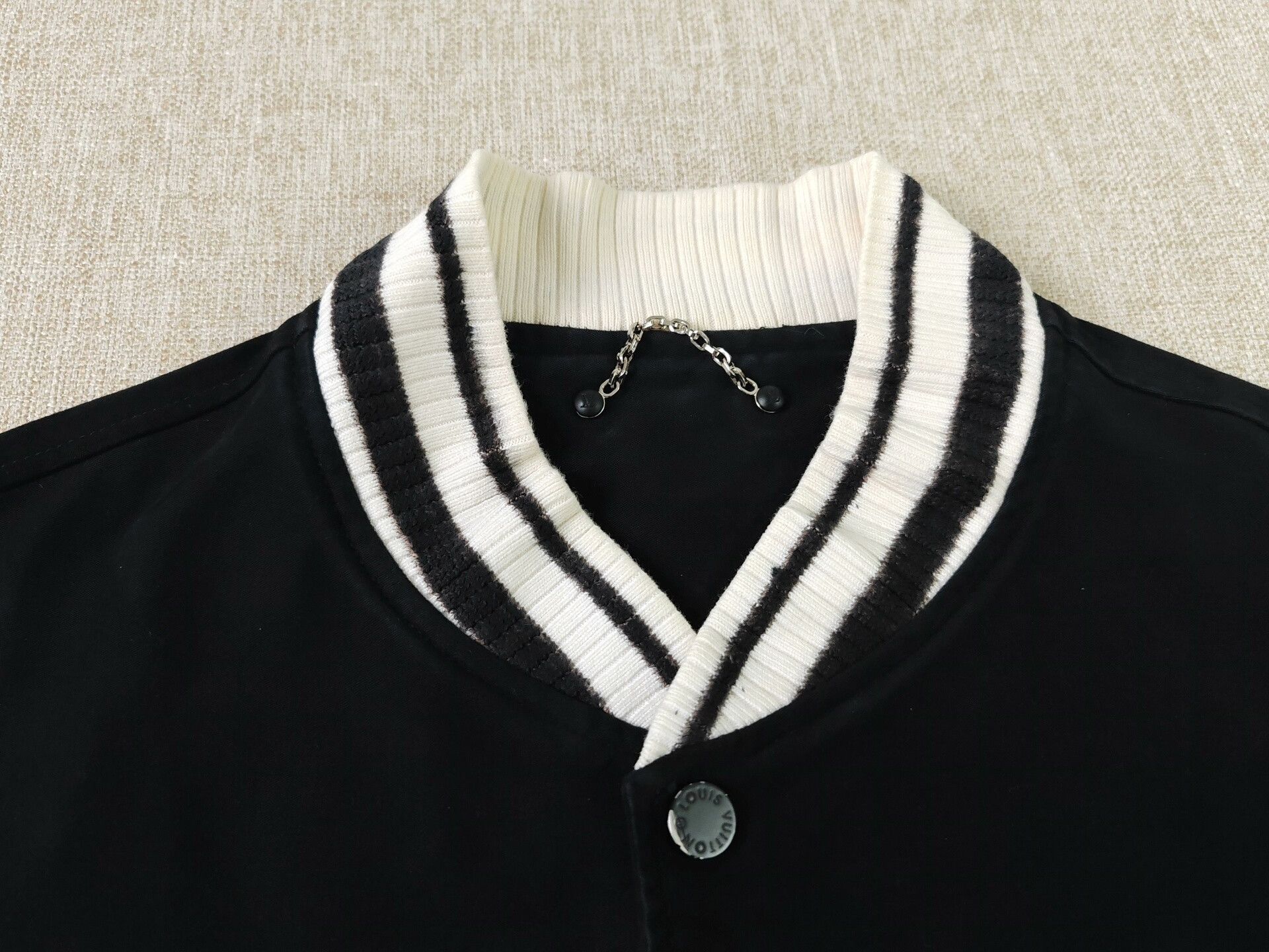 Louis Vuitton Louis Vuitton x Hiroshi Fujiwara Baseball Jacket Size US L / EU 52-54 / 3 - 3 Thumbnail