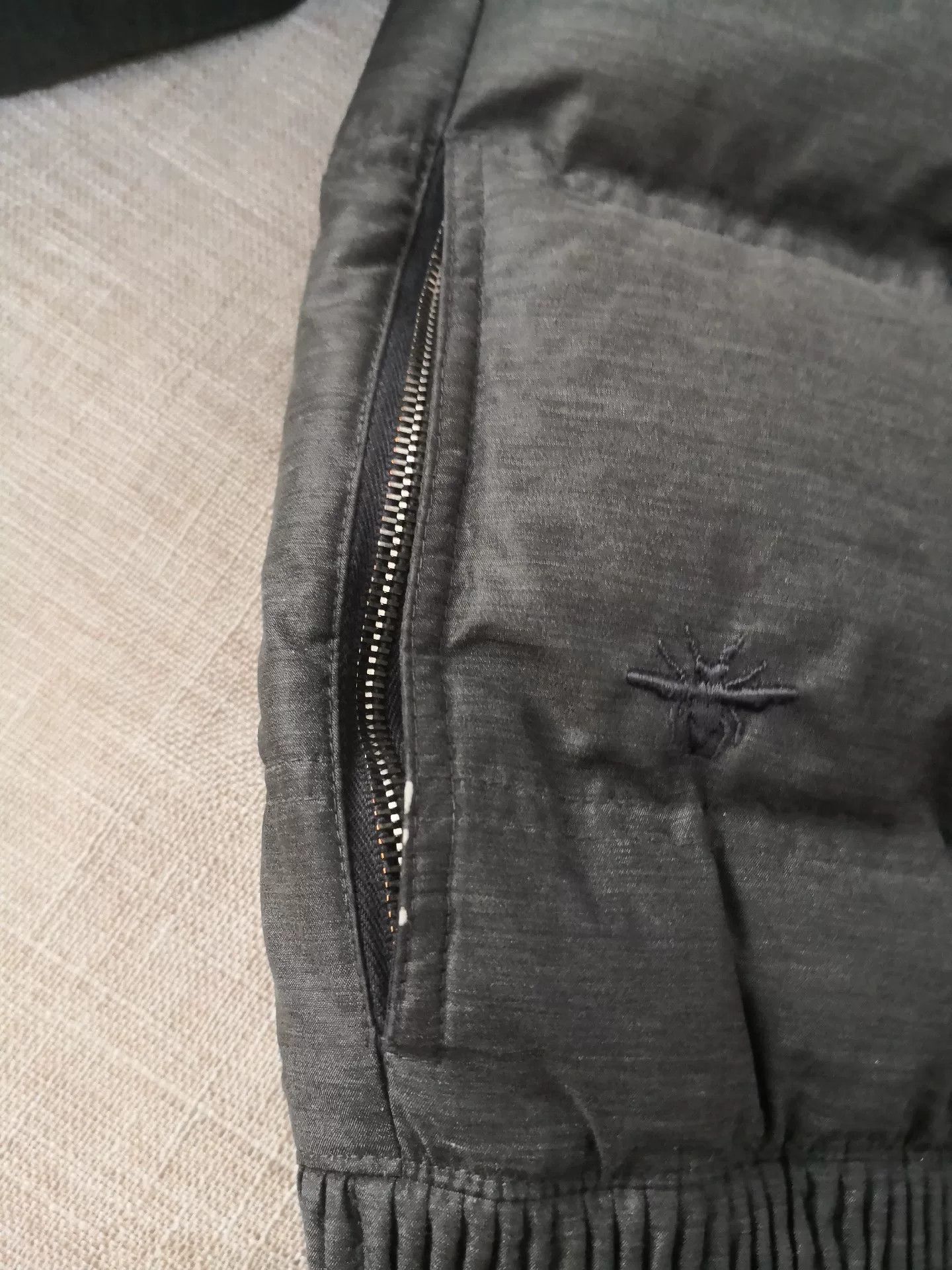 Dior Dior Down Jacket with Bee Embroidery Size US S / EU 44-46 / 1 - 6 Thumbnail